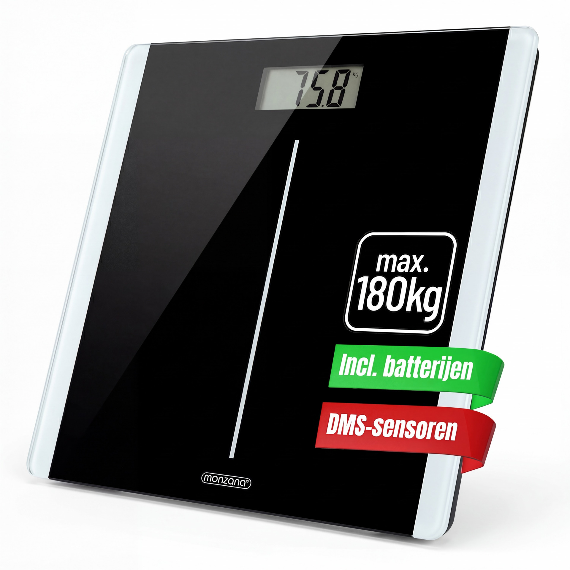 Digitale Personenwaage mit DMS-Sensorsystem - LCD Display
