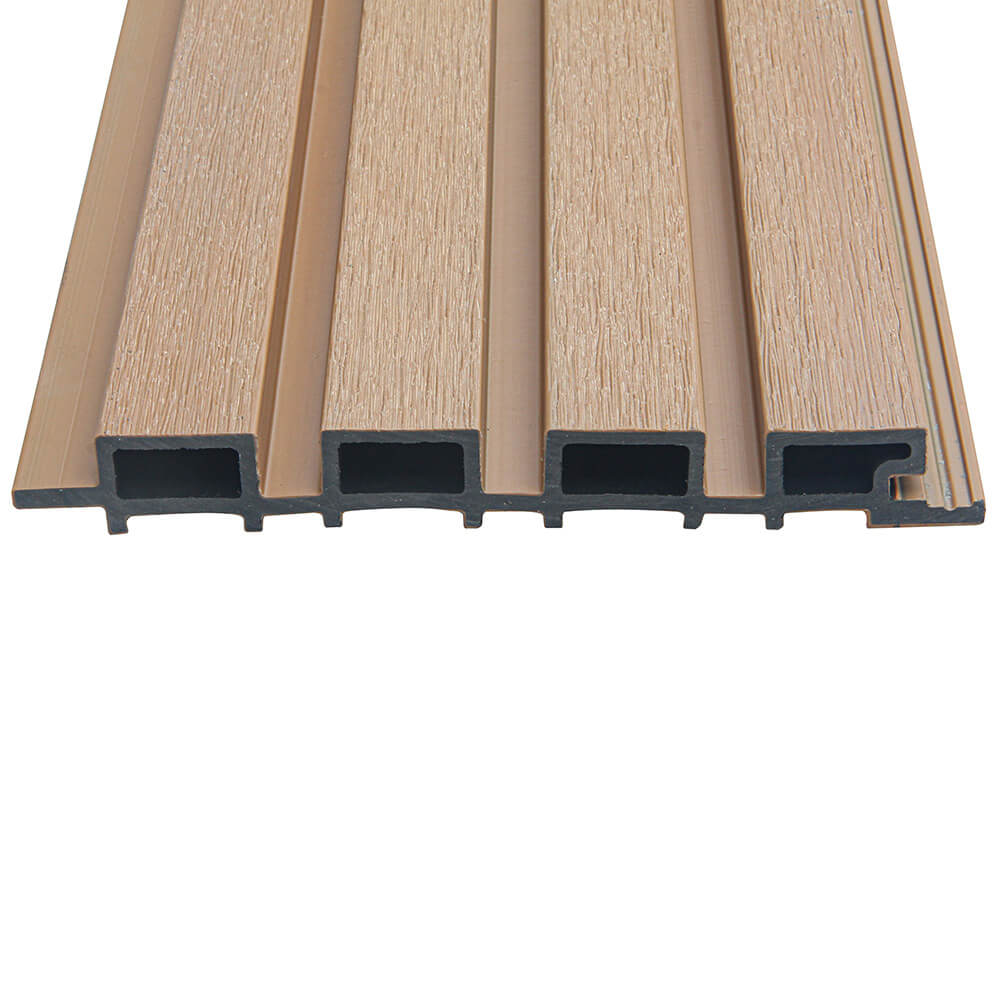WPC Fassadenverkleidung DUVAR - 30 m² Teak
