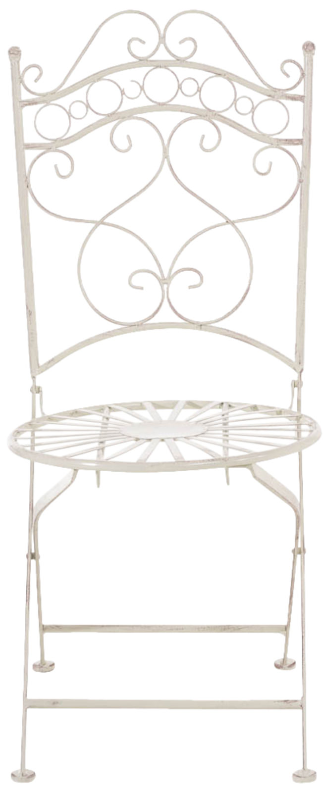 2er Set Stühle Indra, antik-creme