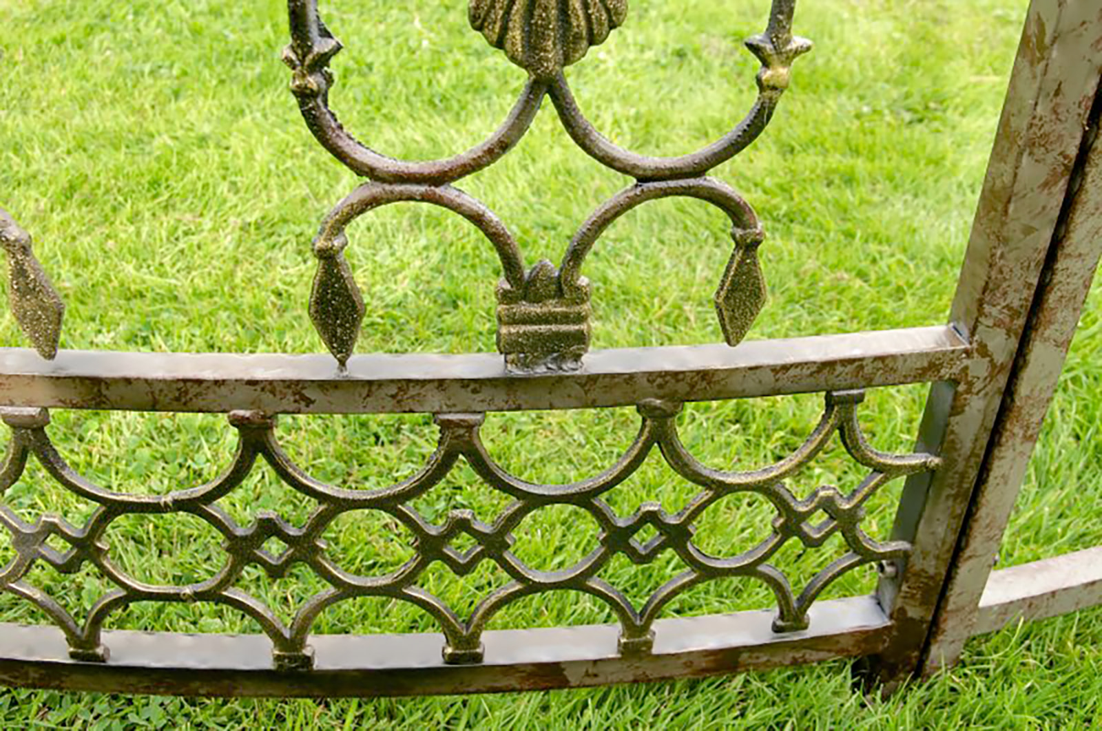 Luxus Pavillon Romantik rund 350 cm, bronze