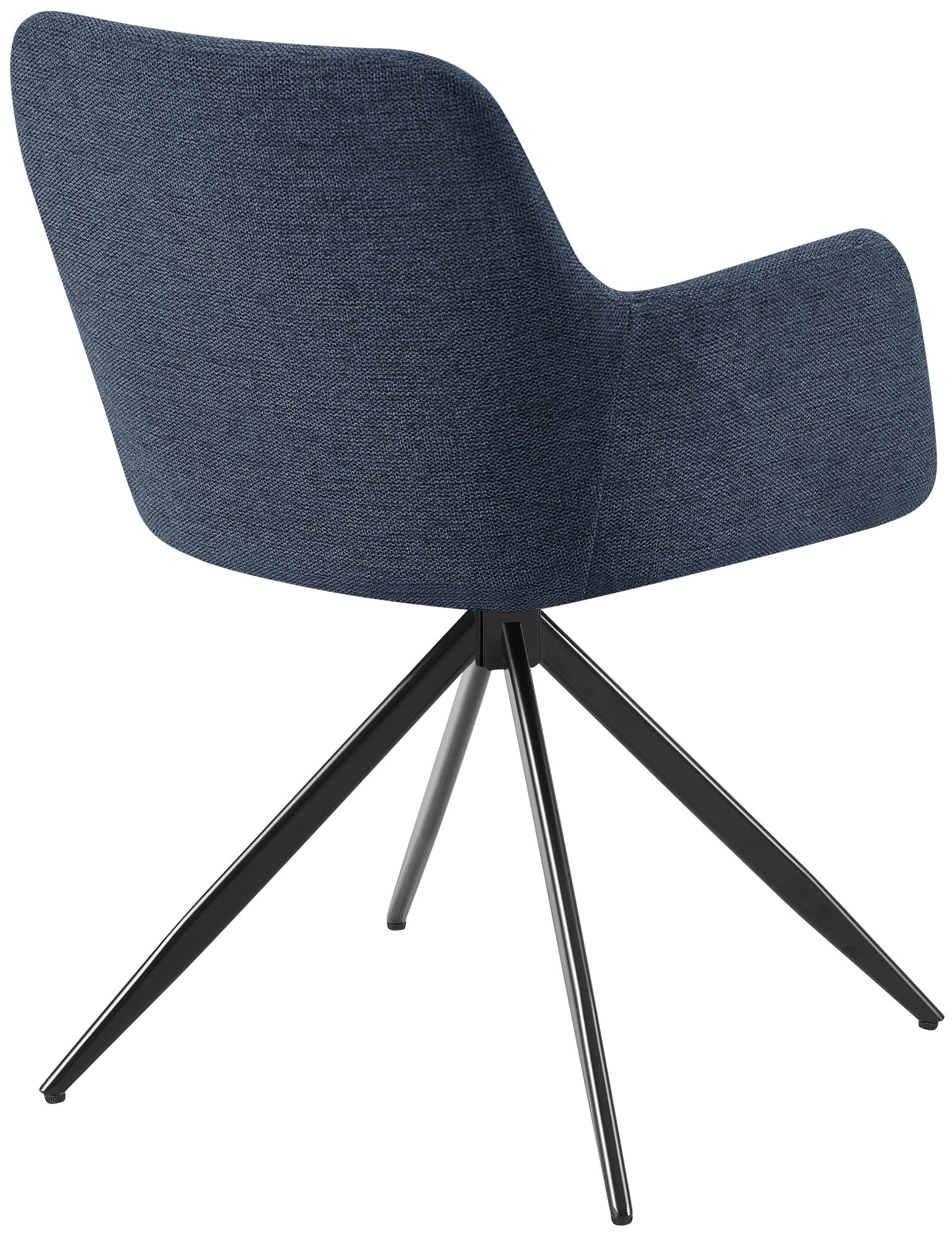 Esszimmerstuhl Olema Stoff, blau