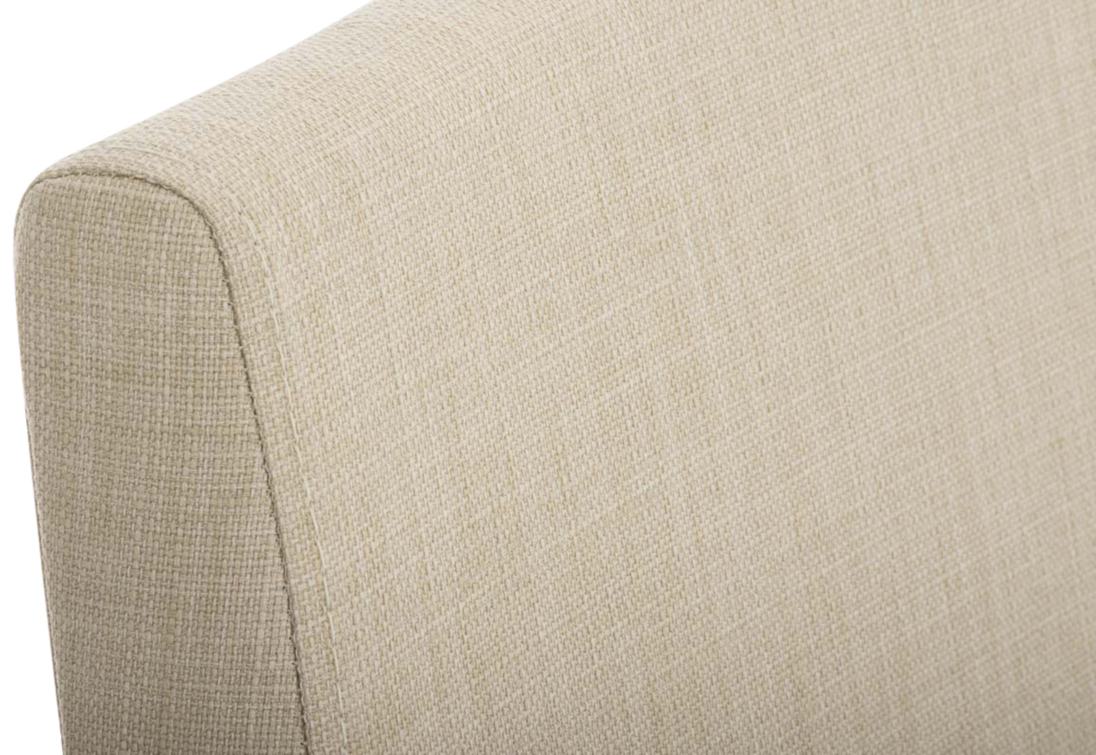 2er Set Esszimmerstühle Belfort Stoff, creme