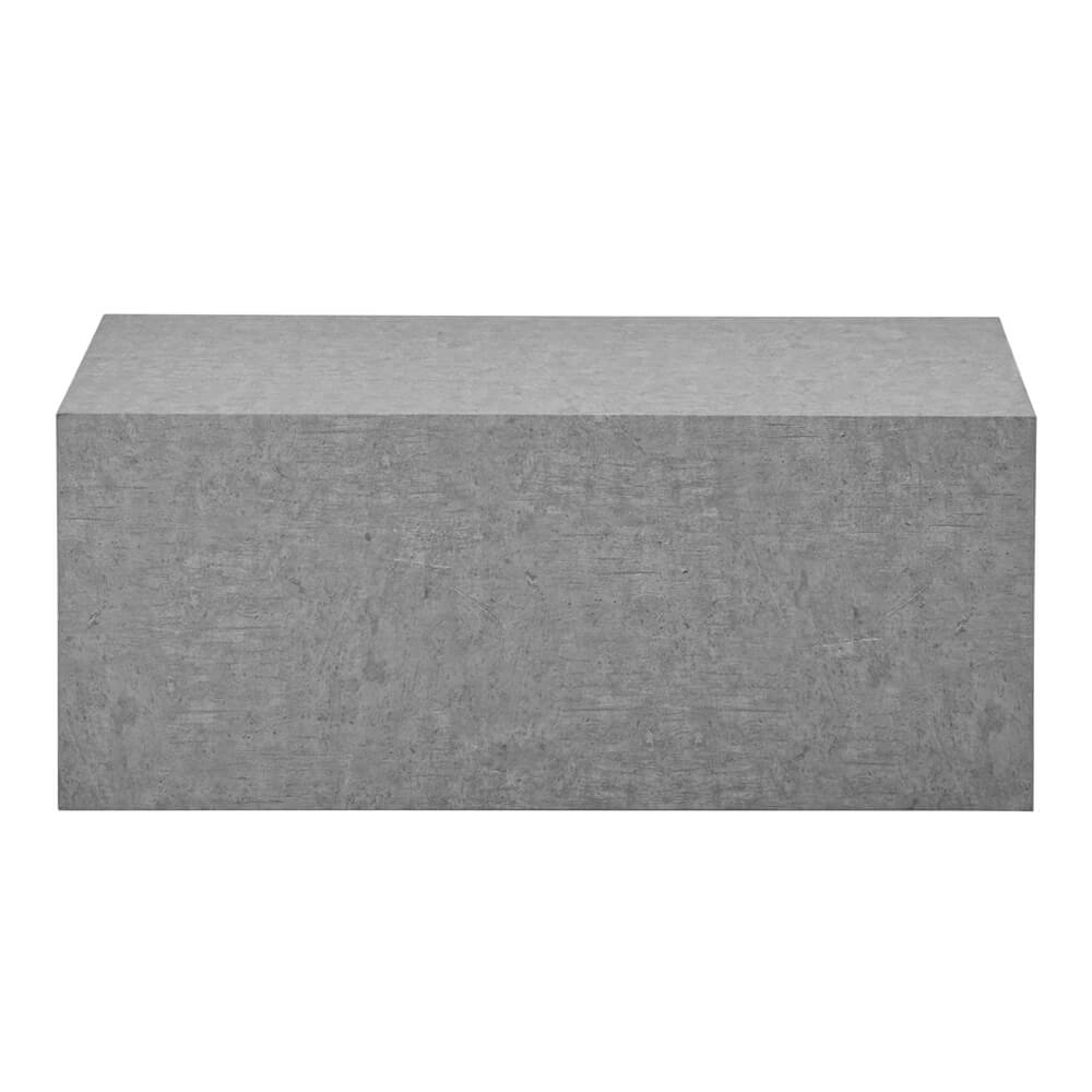 Couchtisch Marmor AMIRI L - 95 x 50 cm Grau