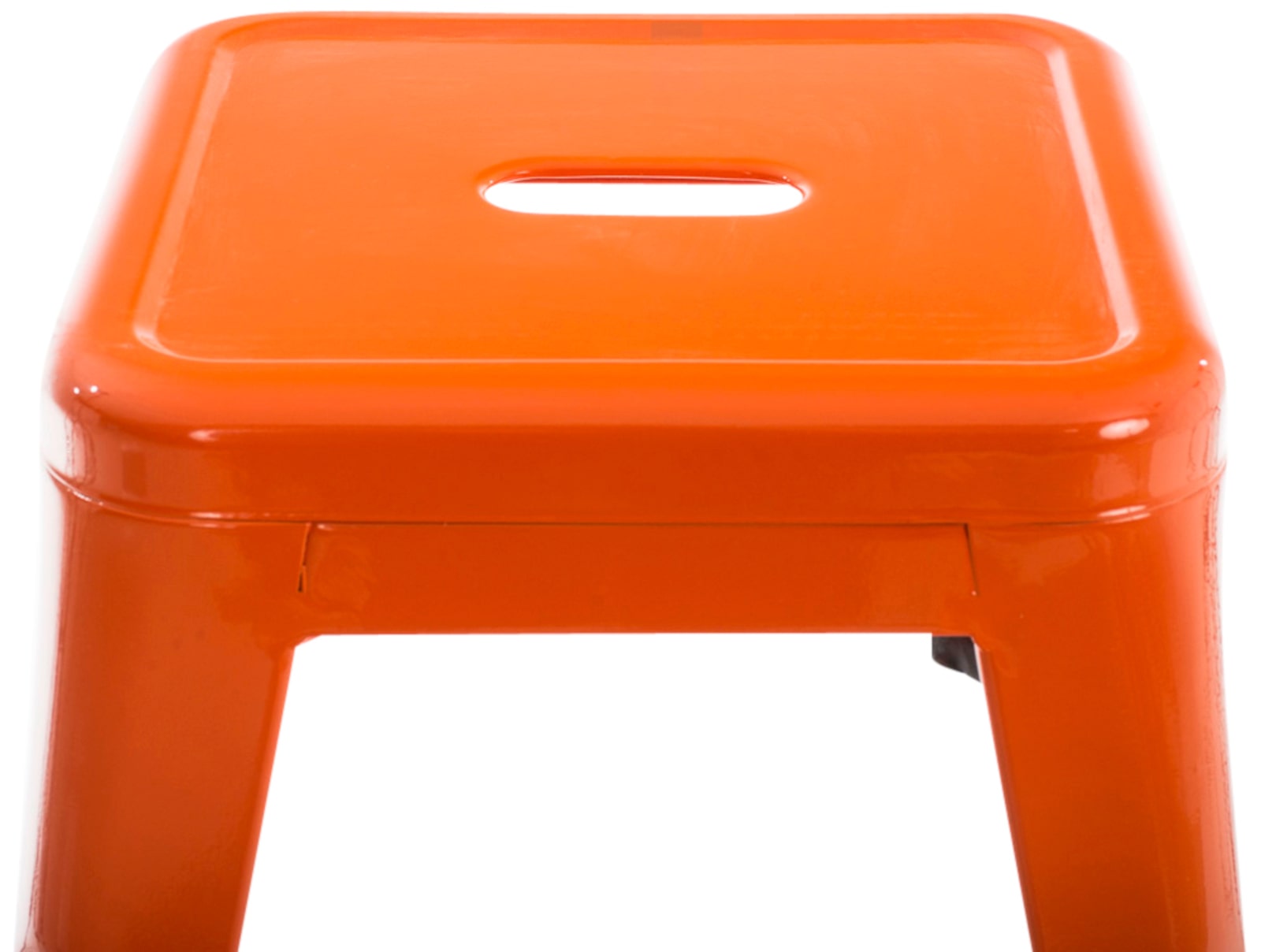 4er Set Hocker Armin, orange