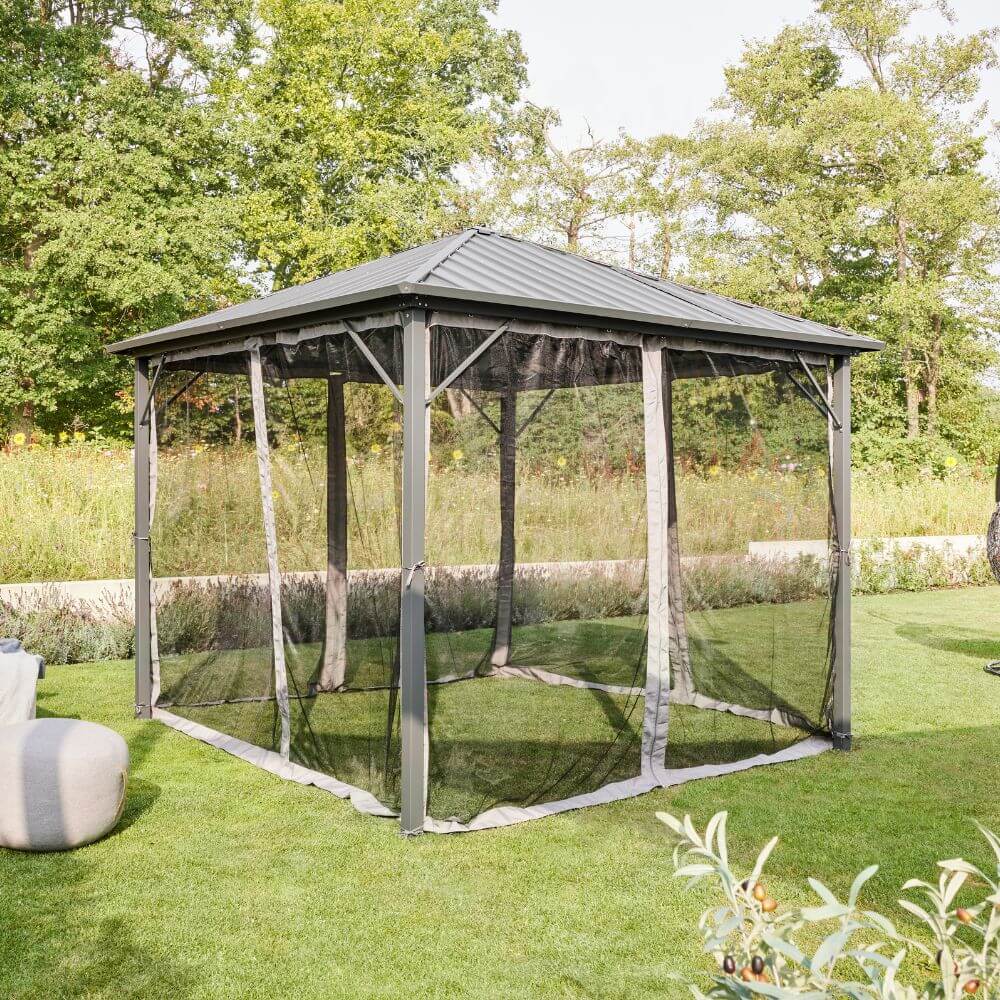 LED Solar Pavillon AZUR - 300 x 270 cm