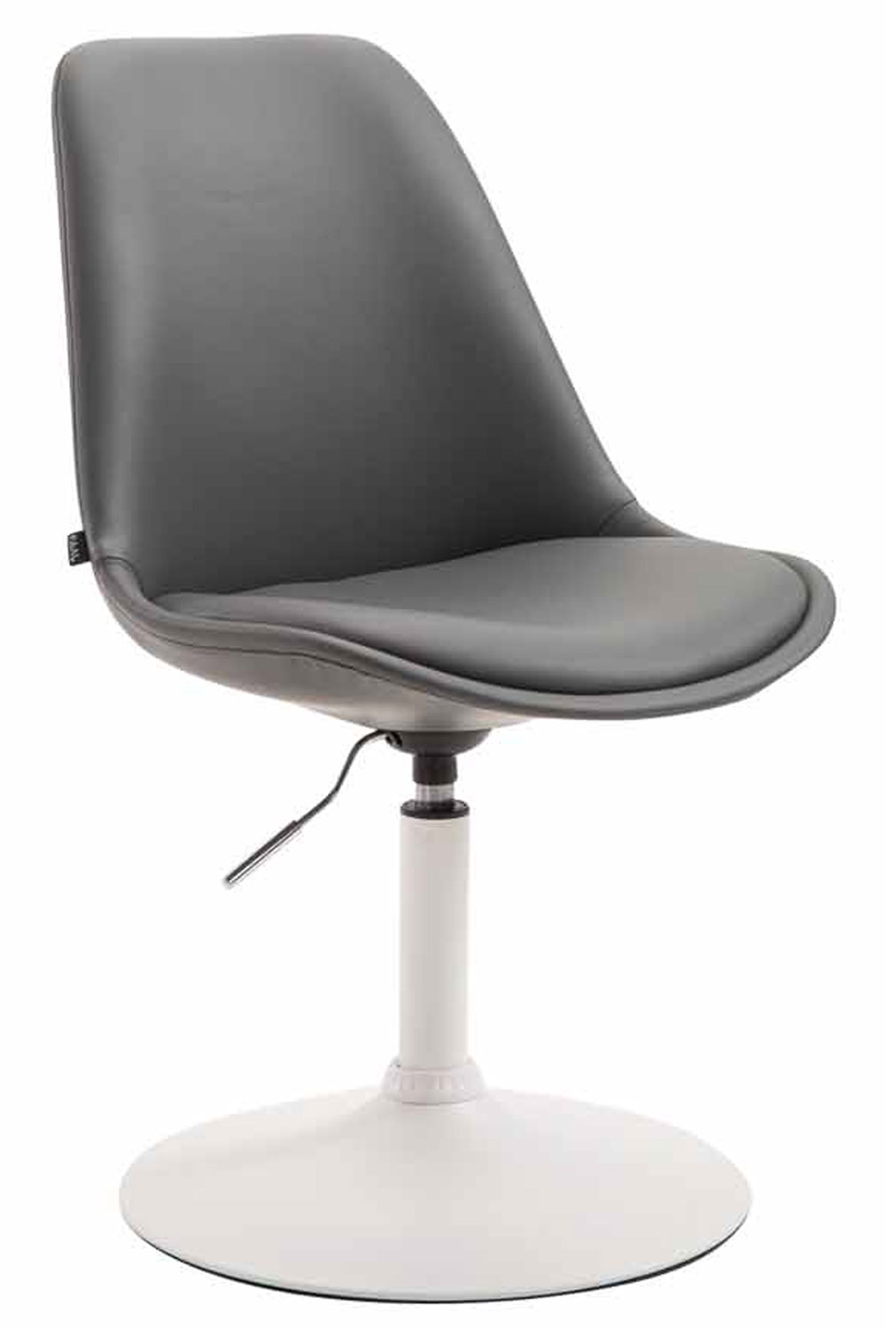 Stuhl Maverick W Kunstleder, grau