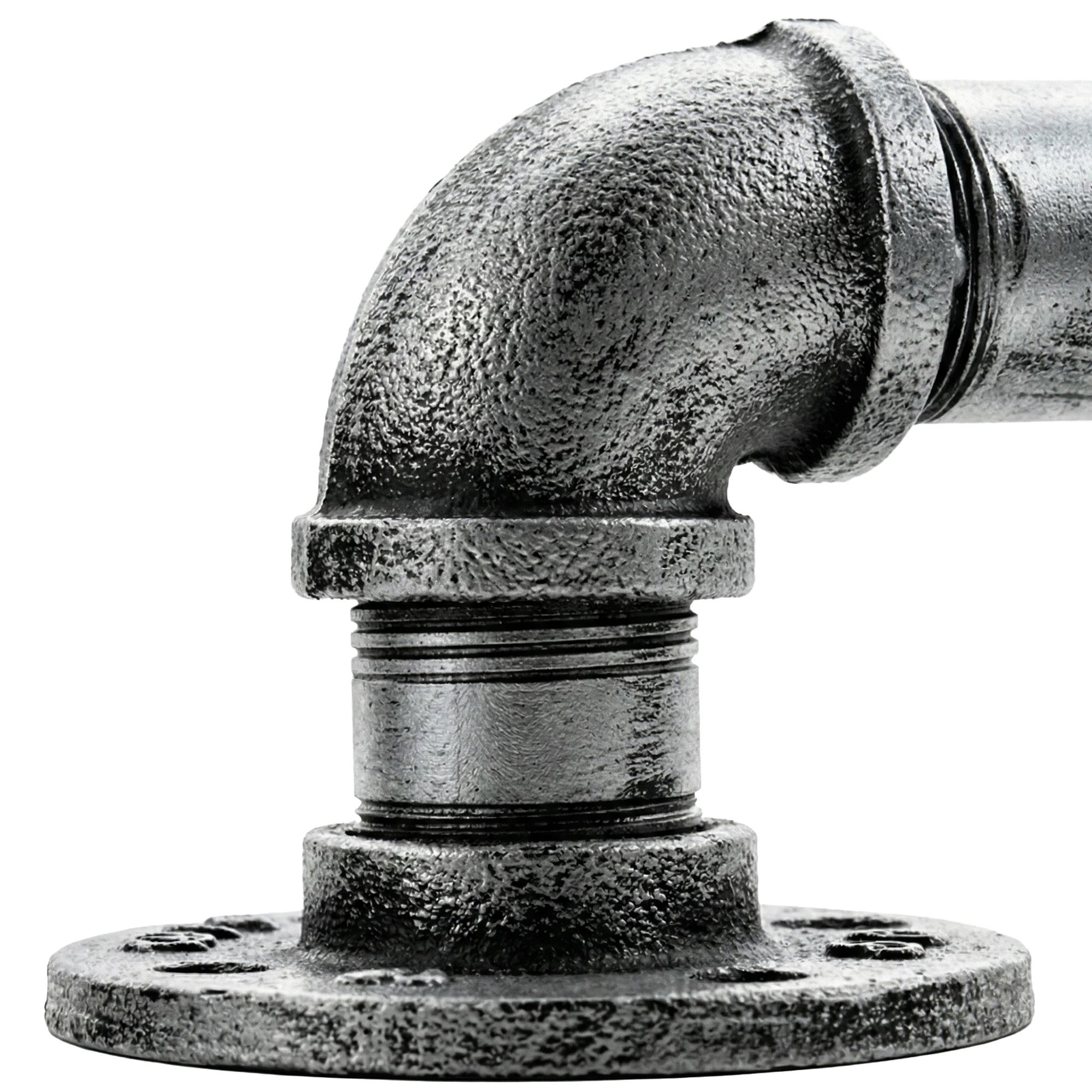 Kleiderständer Jersey 55x150x150, silber