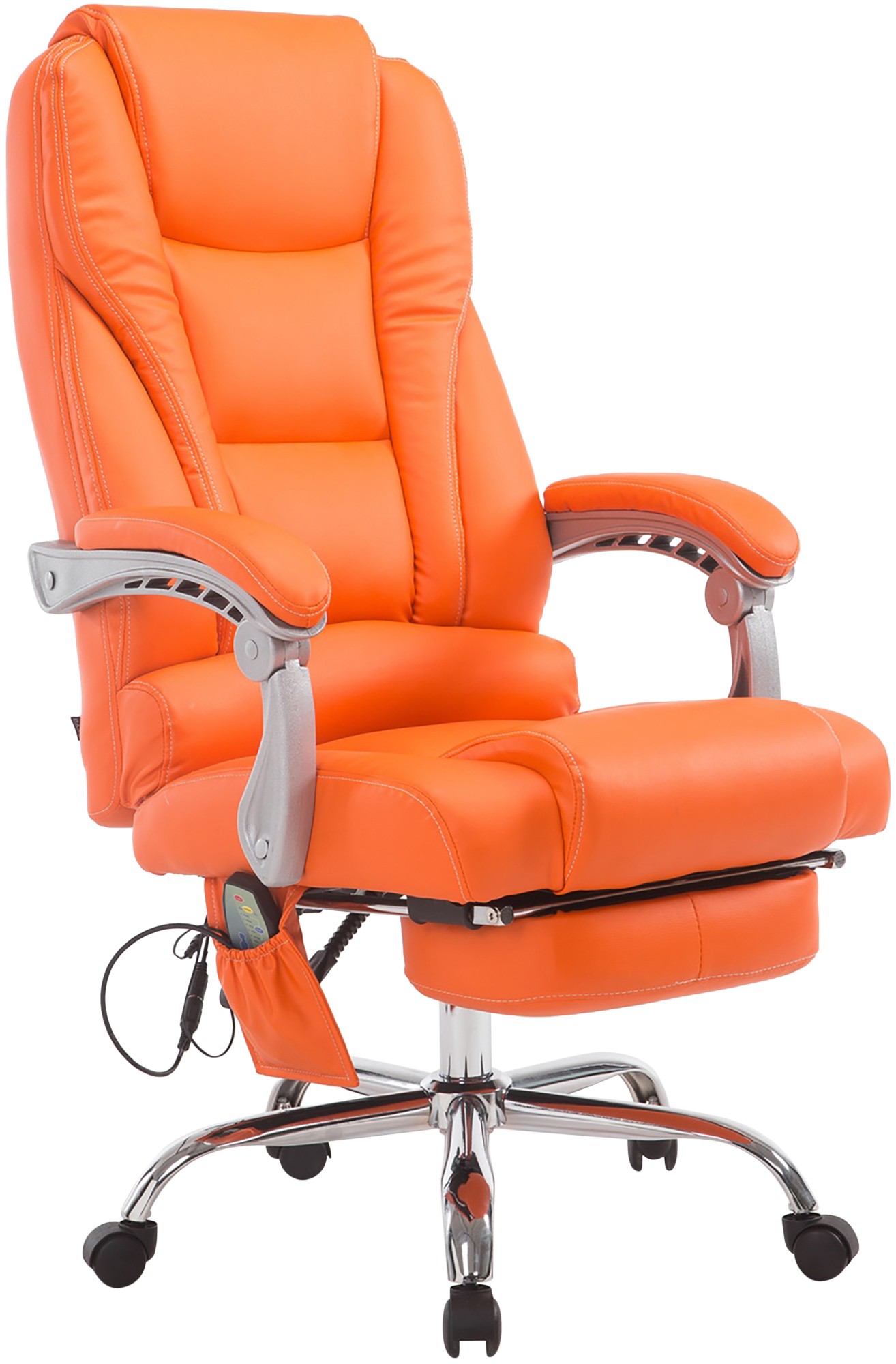Bürostuhl Pacific mit Massagefunktion V2, orange