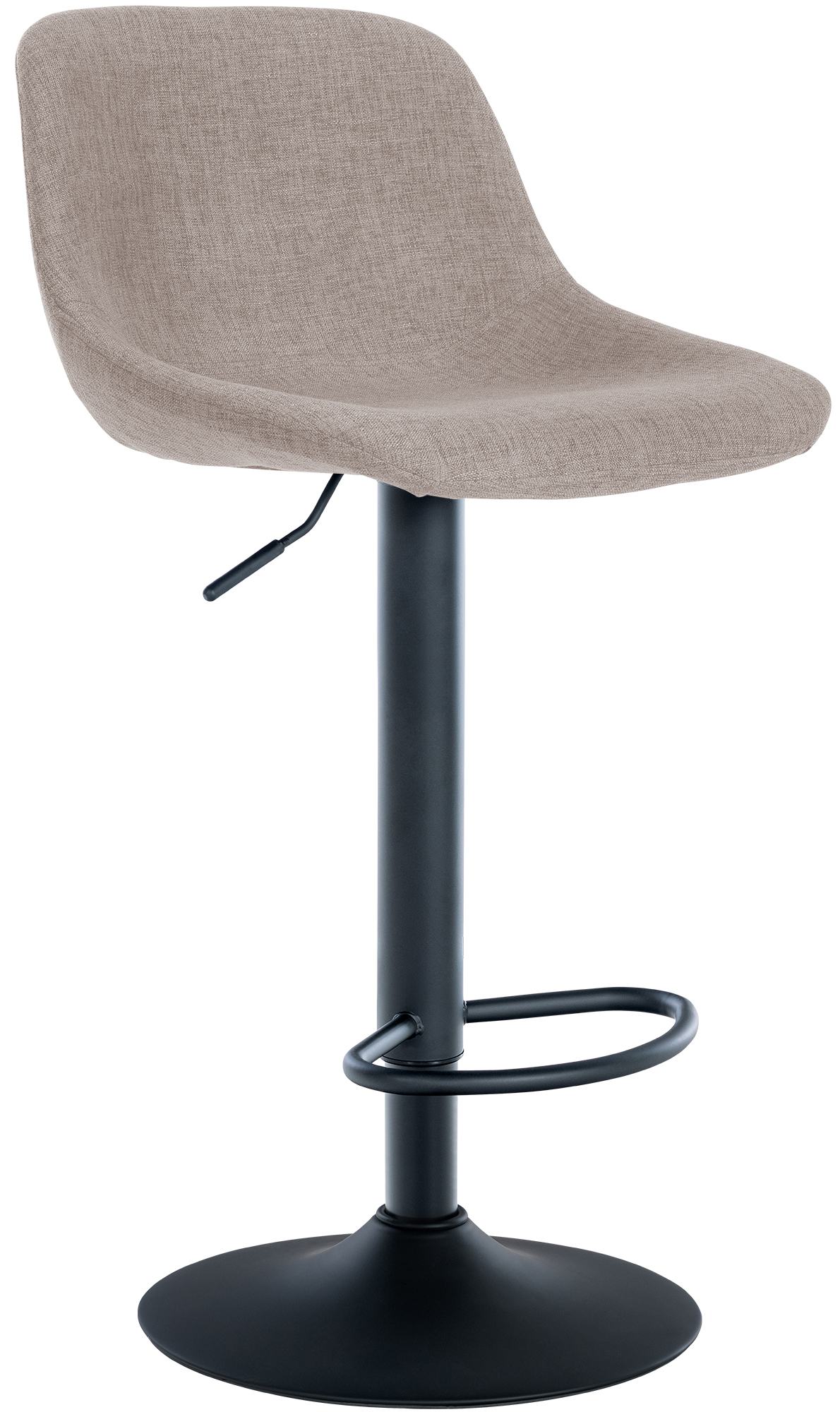 Barhocker Loft Stoff, taupe
