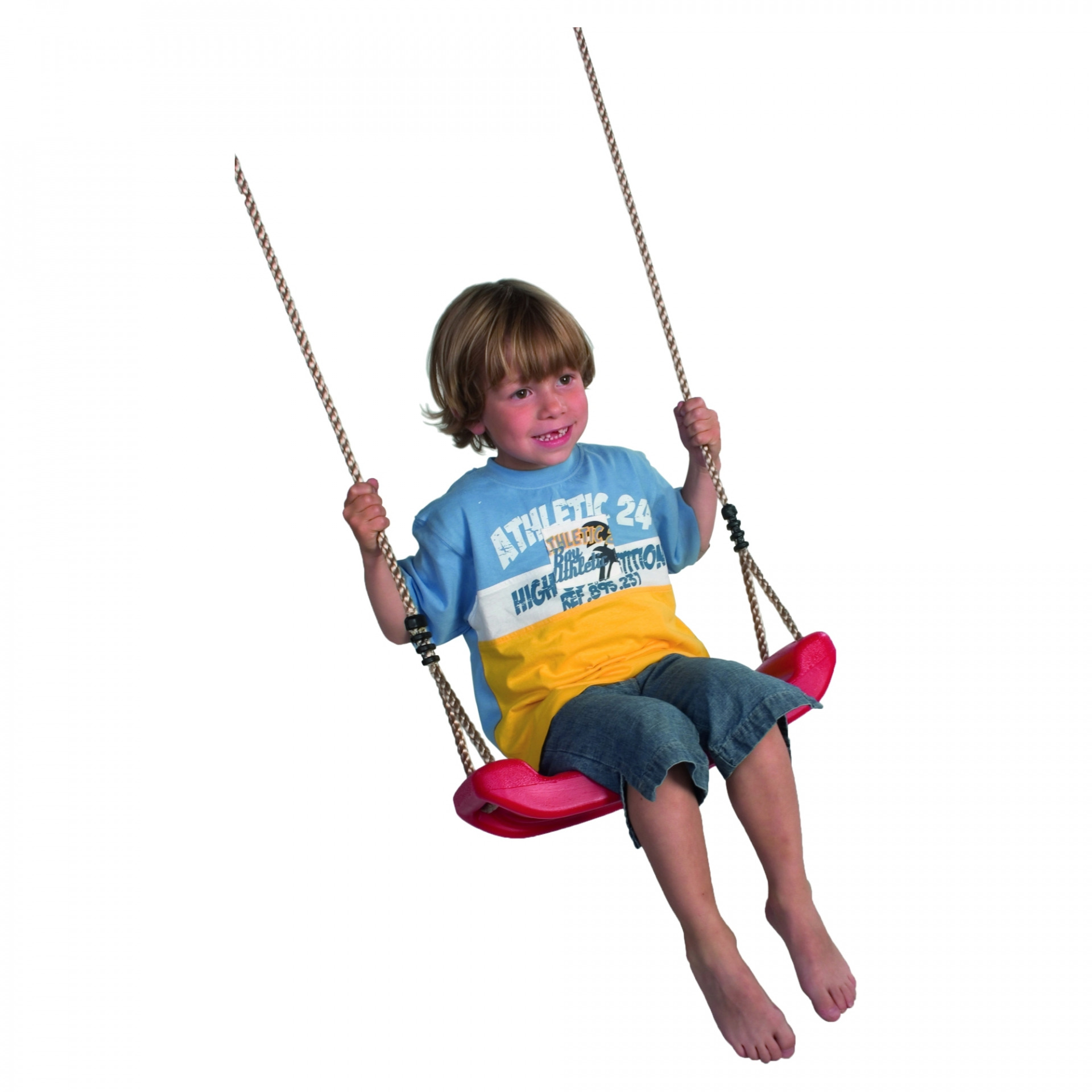 Kunststoffschaukel, PVC-Schaukelbrett, PP-Seil, für Höhen von 190 - 240 cm