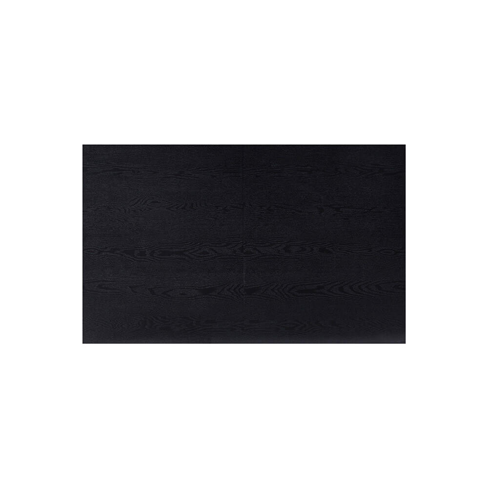 Esstisch Eckig Ausziehbar AVENCIA inkl. U-Fuß - 160-200 x 100 cm Dark Oak