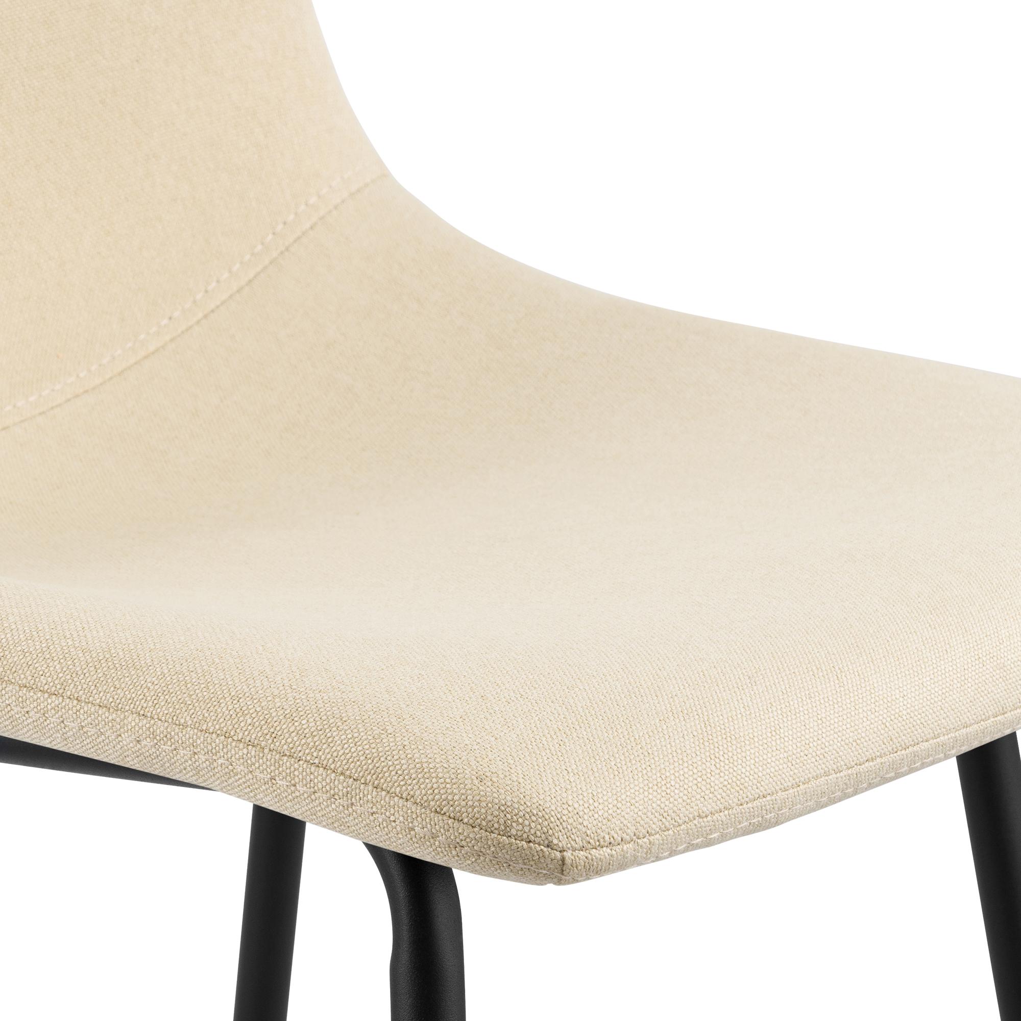 Barhocker Altona Stoff, creme