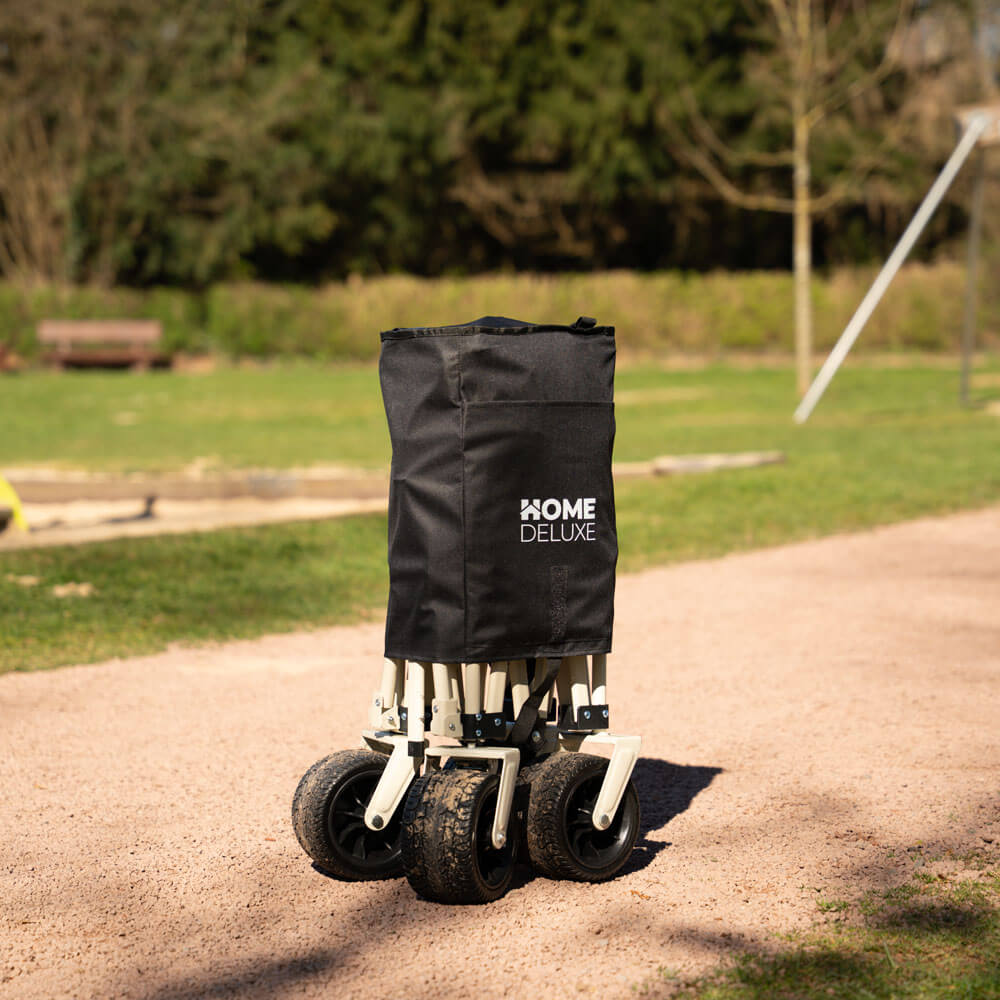 Bollerwagen faltbar JOLA - Beige/Blau