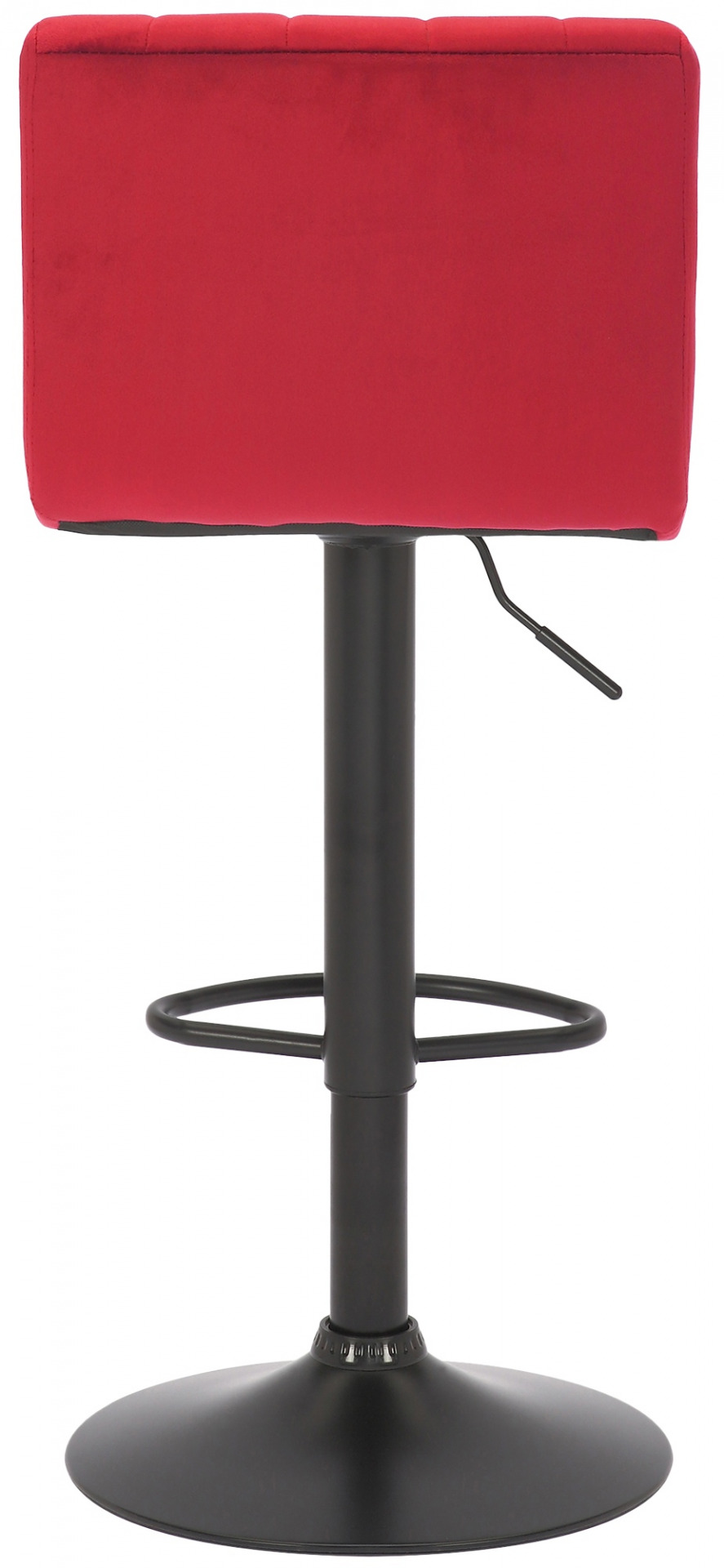Barhocker Jamie Samt, rot