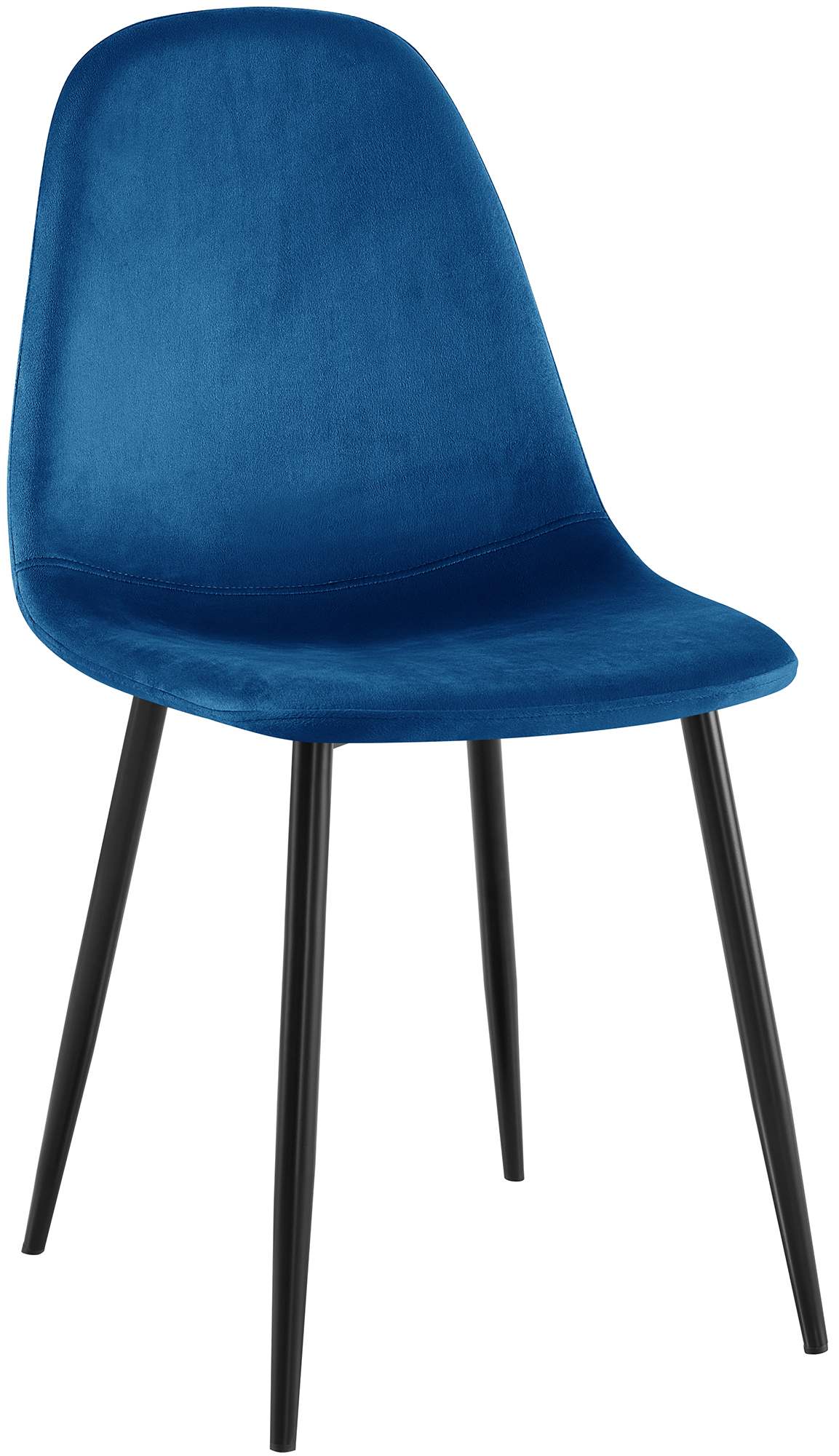 Esszimmerstuhl Napier Samt, blau