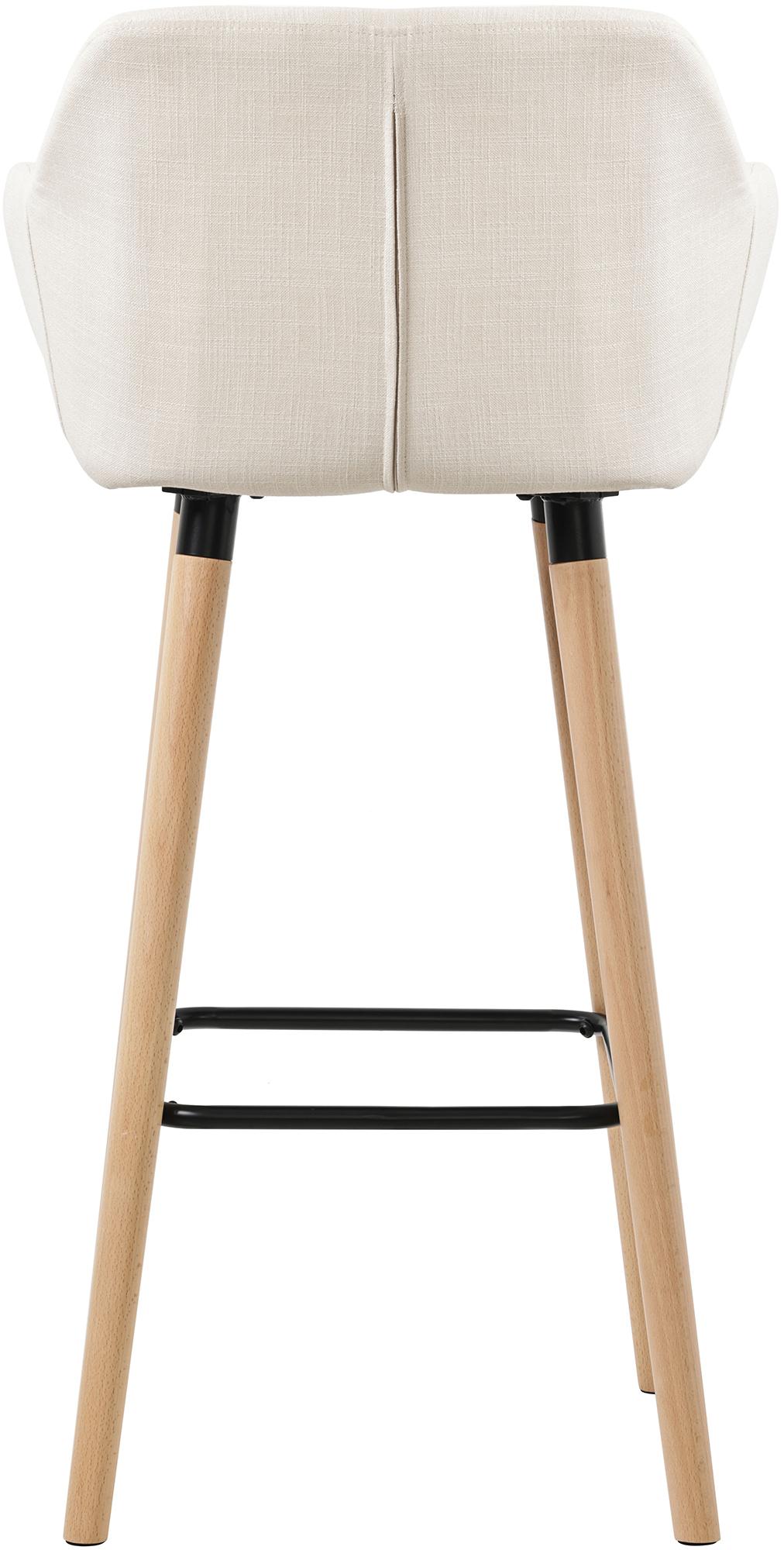 2er Set Barhocker Grant Stoff, beige
