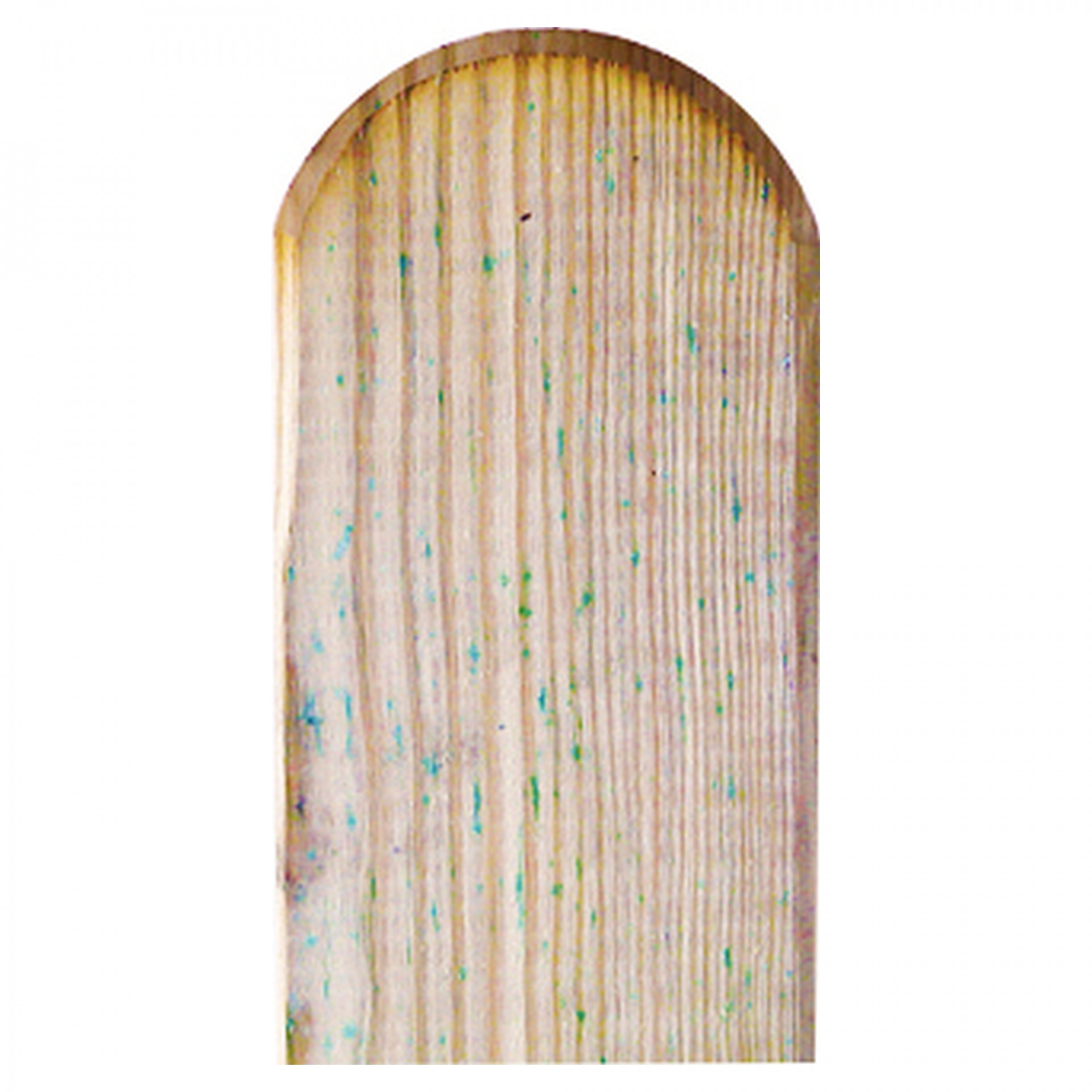 Zaunlatte für Heiko Gartenzäune, 20 x 90 x 1000 mm, kdi grün, Kopf gerundet, glatt
