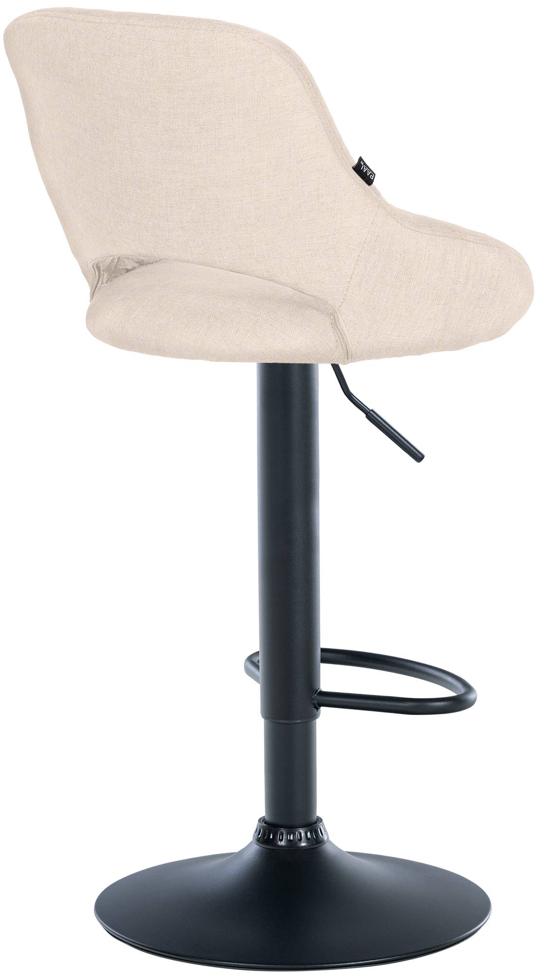 2er Set Barhocker Milet Stoff B, creme