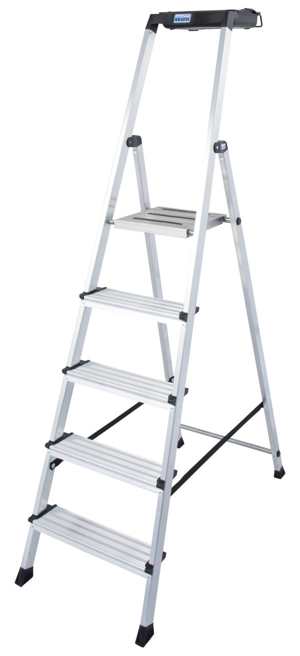 MONTO Stufen-Stehleiter Secury mit Multi-Grip, 1x5 Stufen