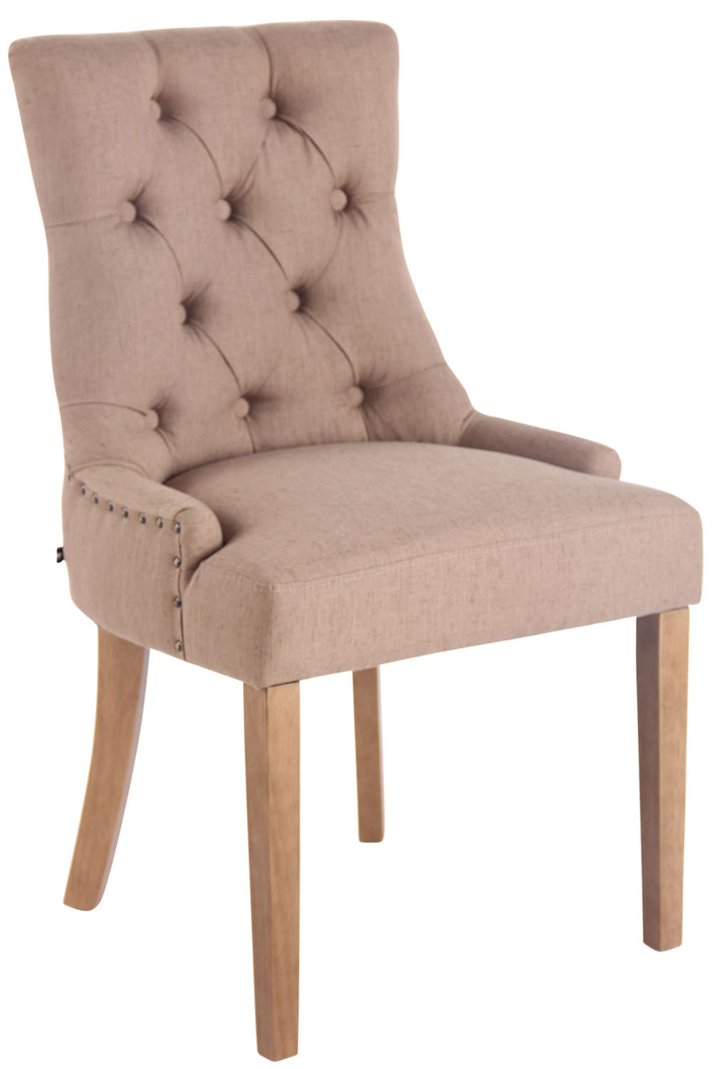 Esszimmerstuhl Aberdeen Stoff antik-hell, taupe