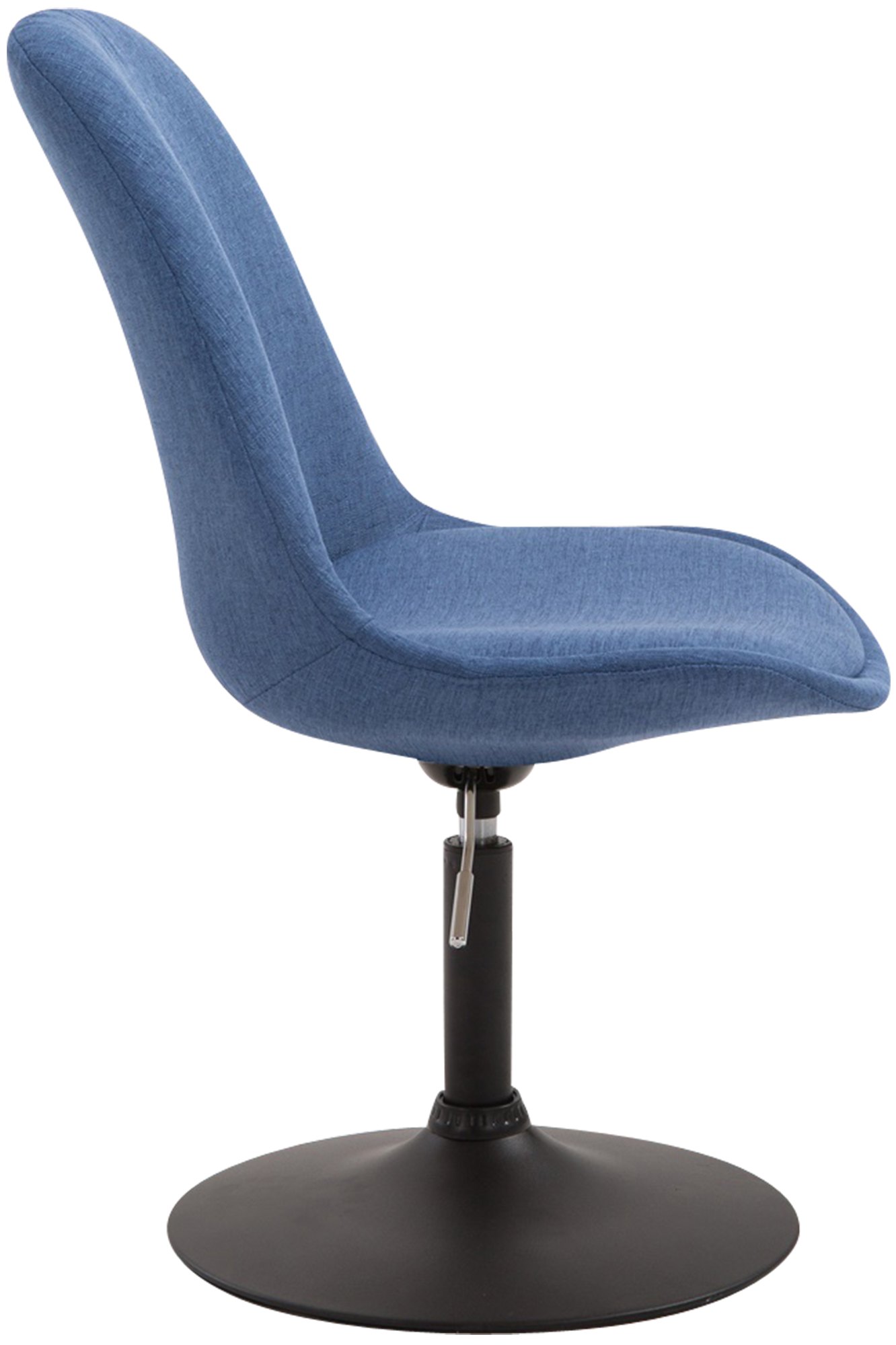 Stuhl Maverick B Stoff, blau