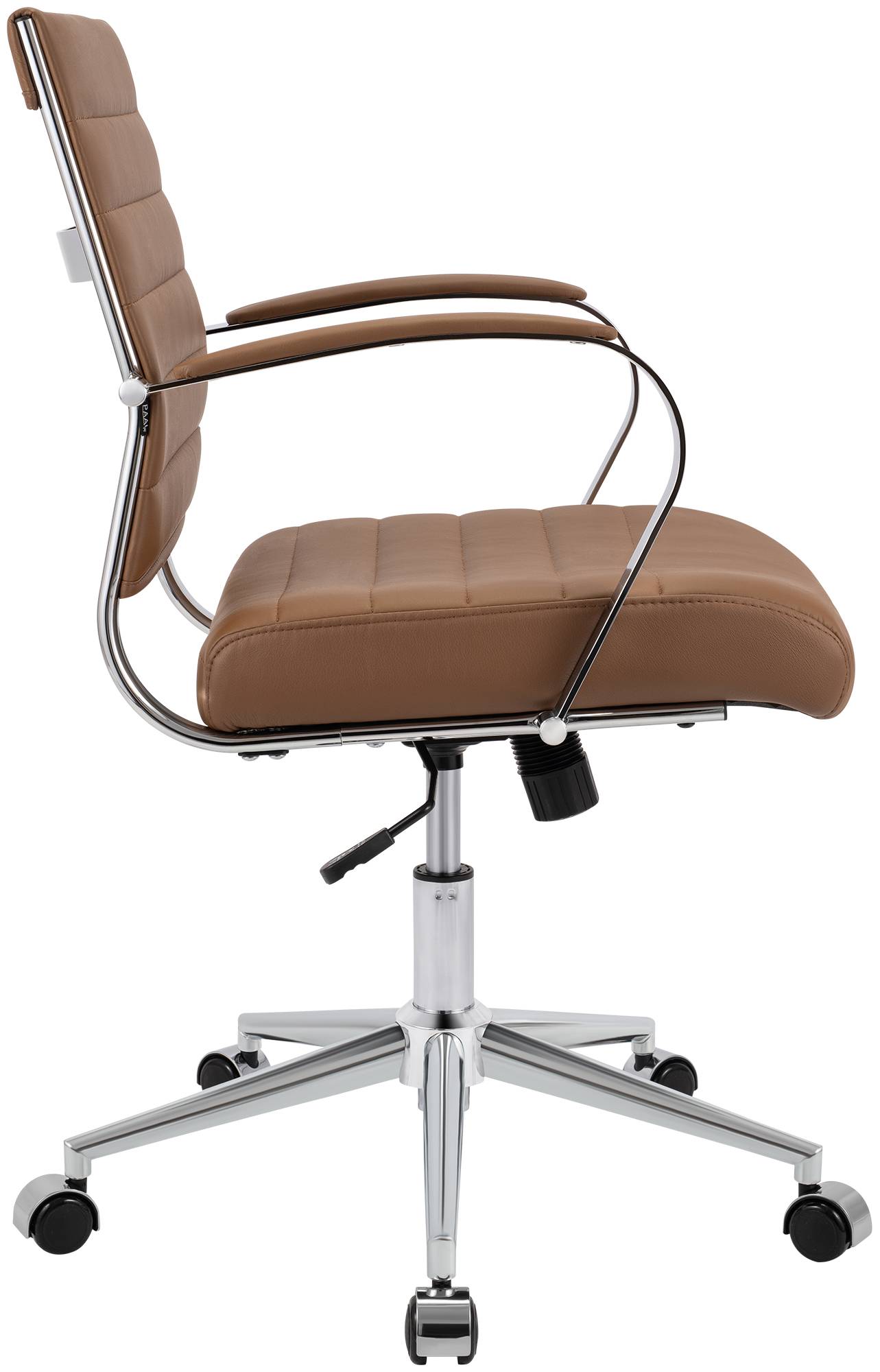 Bürostuhl Oakland Echtleder, hellbraun