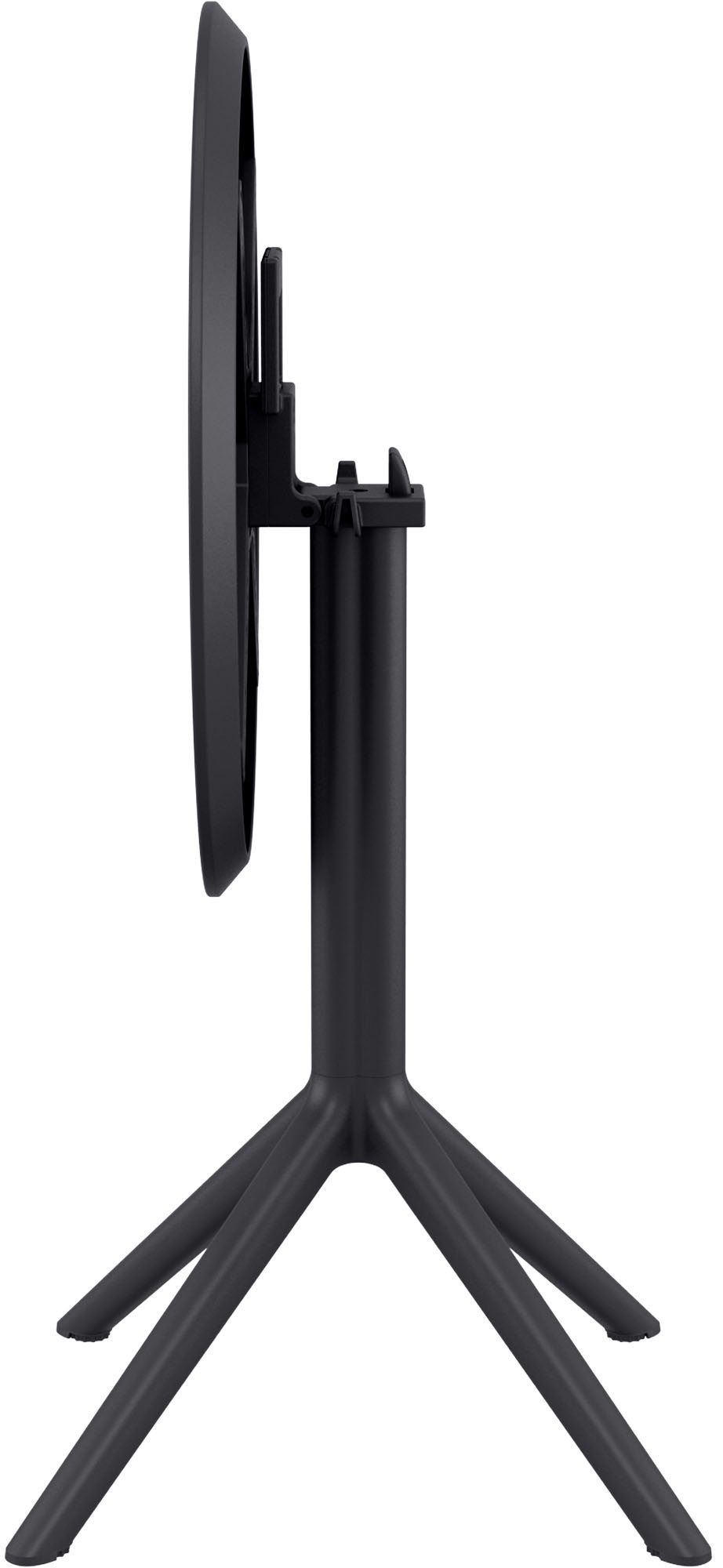 Klapptisch Sky rund, schwarz