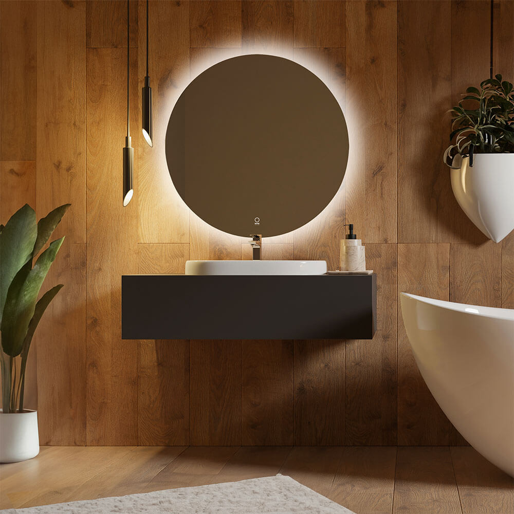 LED-Spiegel Rund SILA - 80 cm
