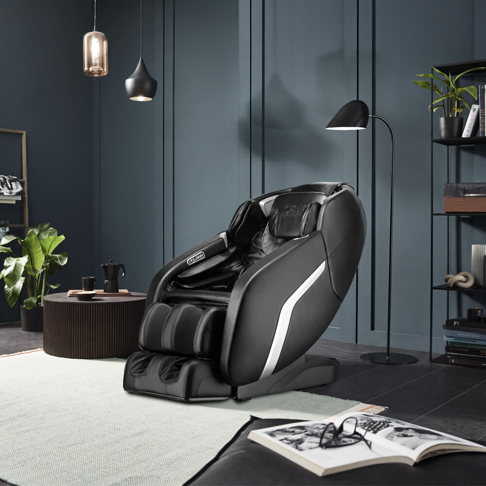 Massagesessel mit Zero-Gravity-Funktion DUNES - Schwarz
