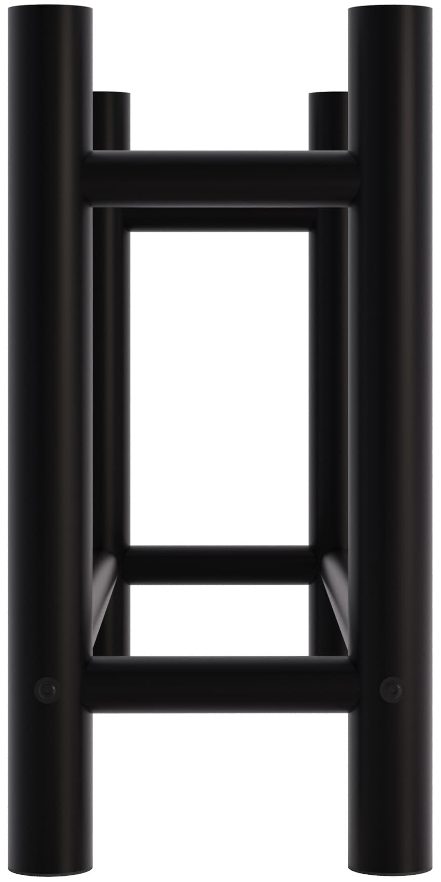 Kaminholzständer Medya rund 30x80x60 cm, schwarz