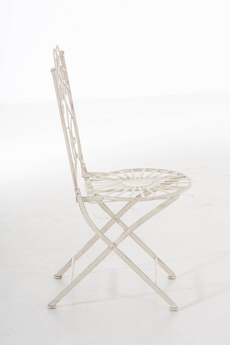 Stuhl Indra, antik-creme