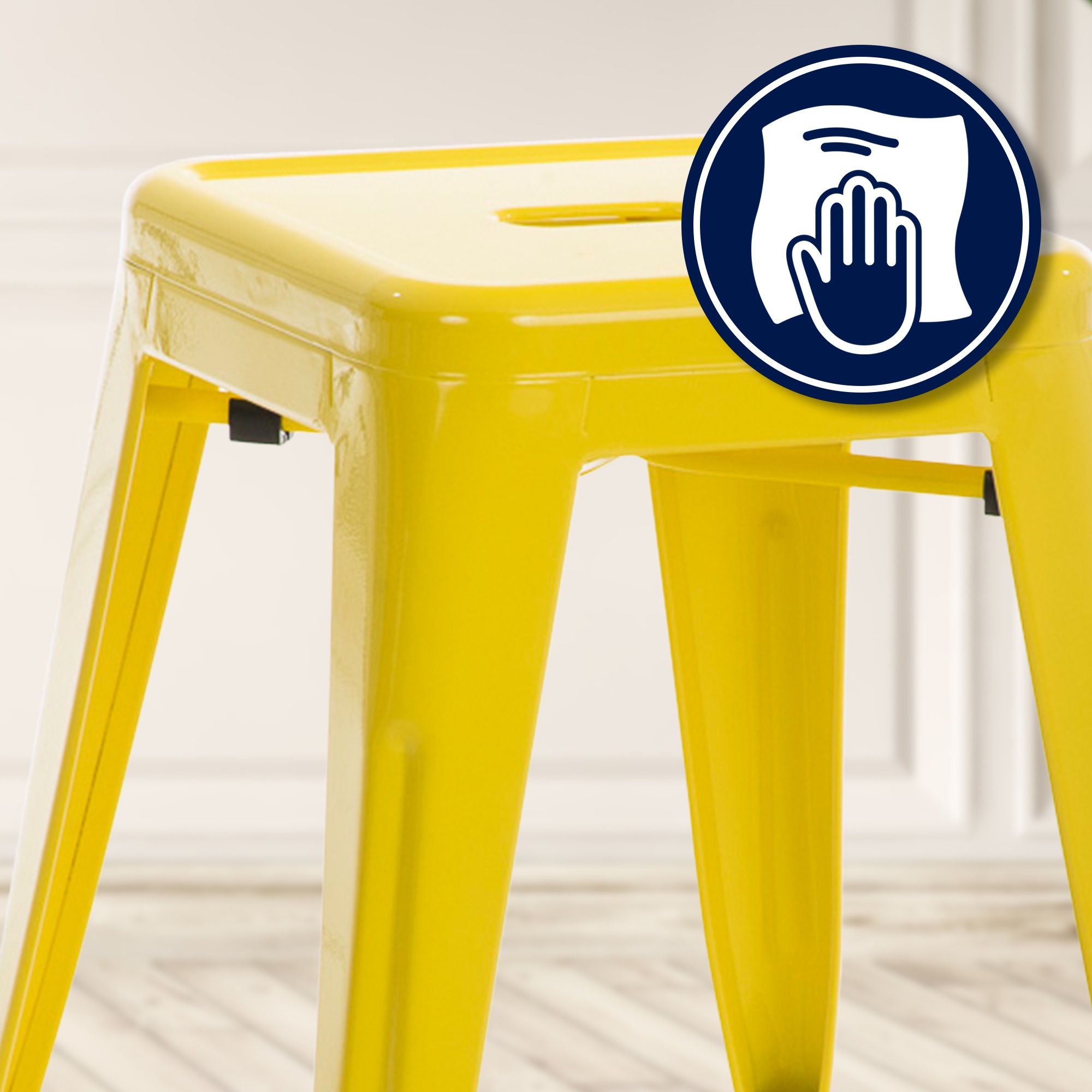 Hocker Armin, gelb