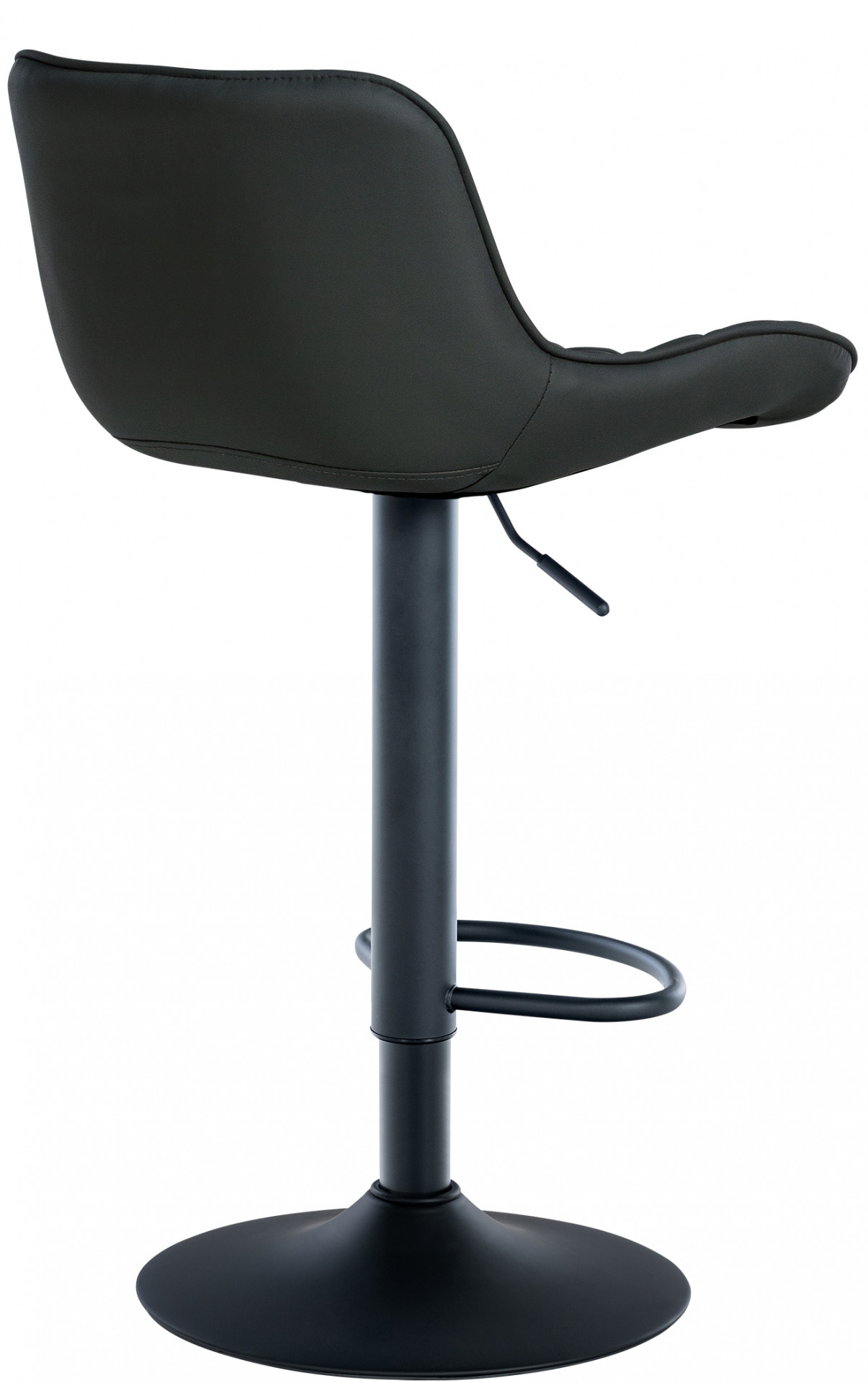 Barhocker Minosa Kunstleder, schwarz