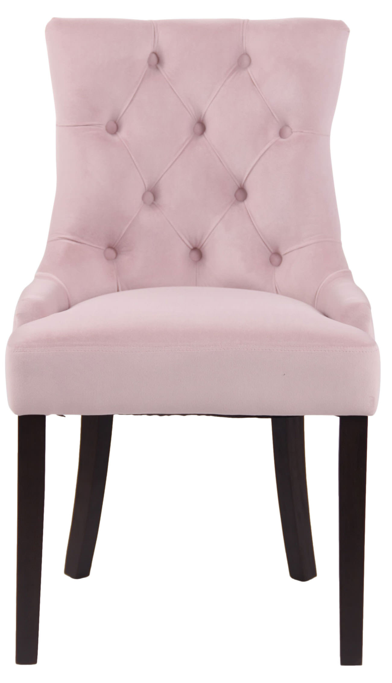 Esszimmerstuhl Aberdeen Samt antik, pink