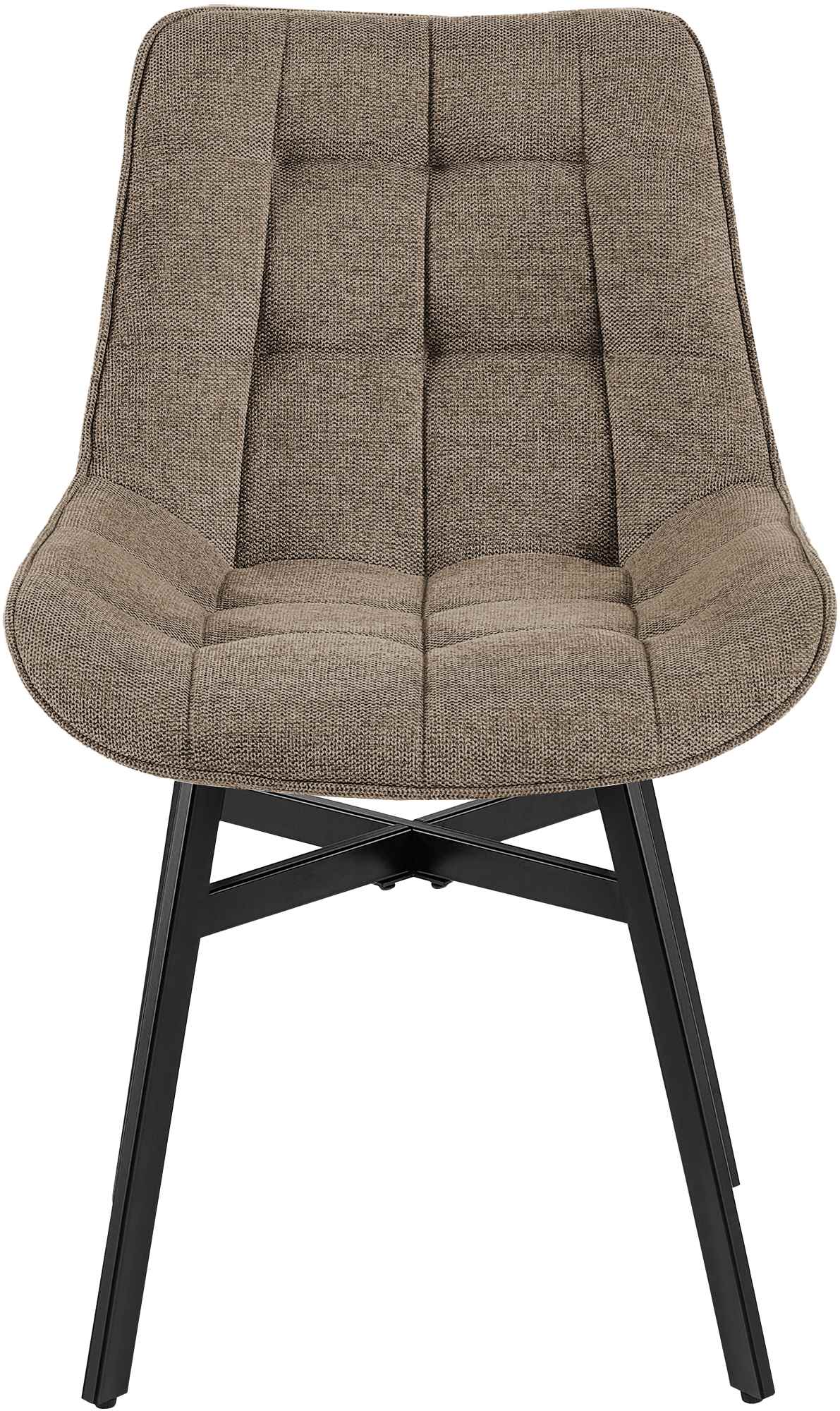 Stuhl Colby Stoff, taupe