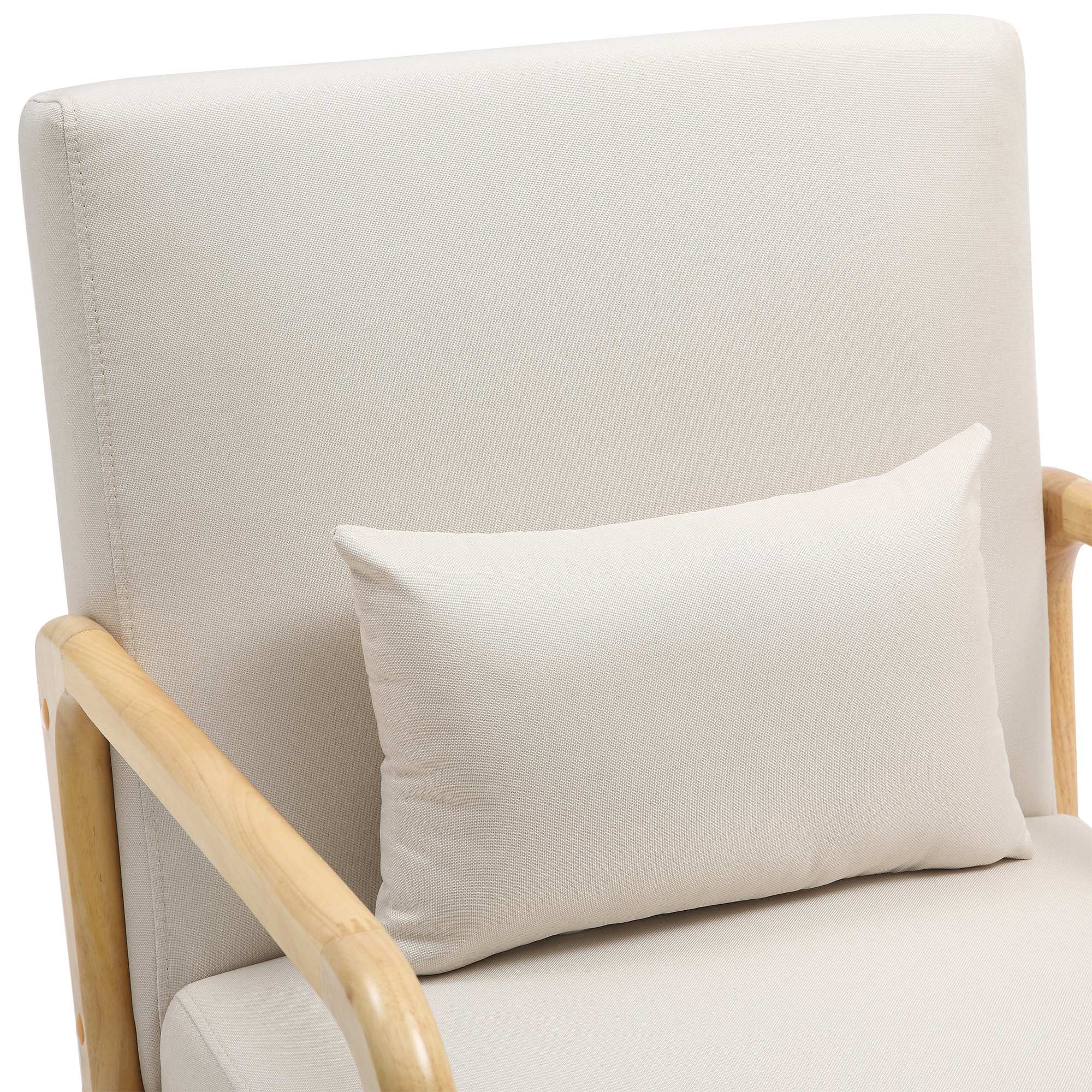 Sessel Hibbing Stoff, creme