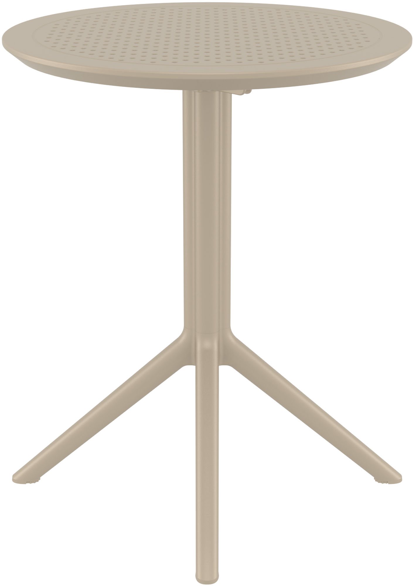 Klapptisch Sky rund, taupe