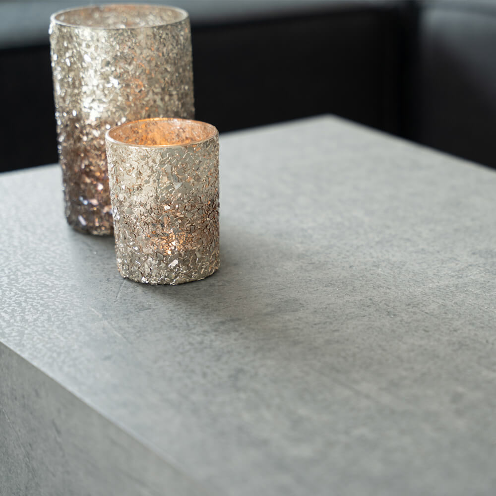 Couchtisch Marmor AMIRI L - 95 x 50 cm Grau