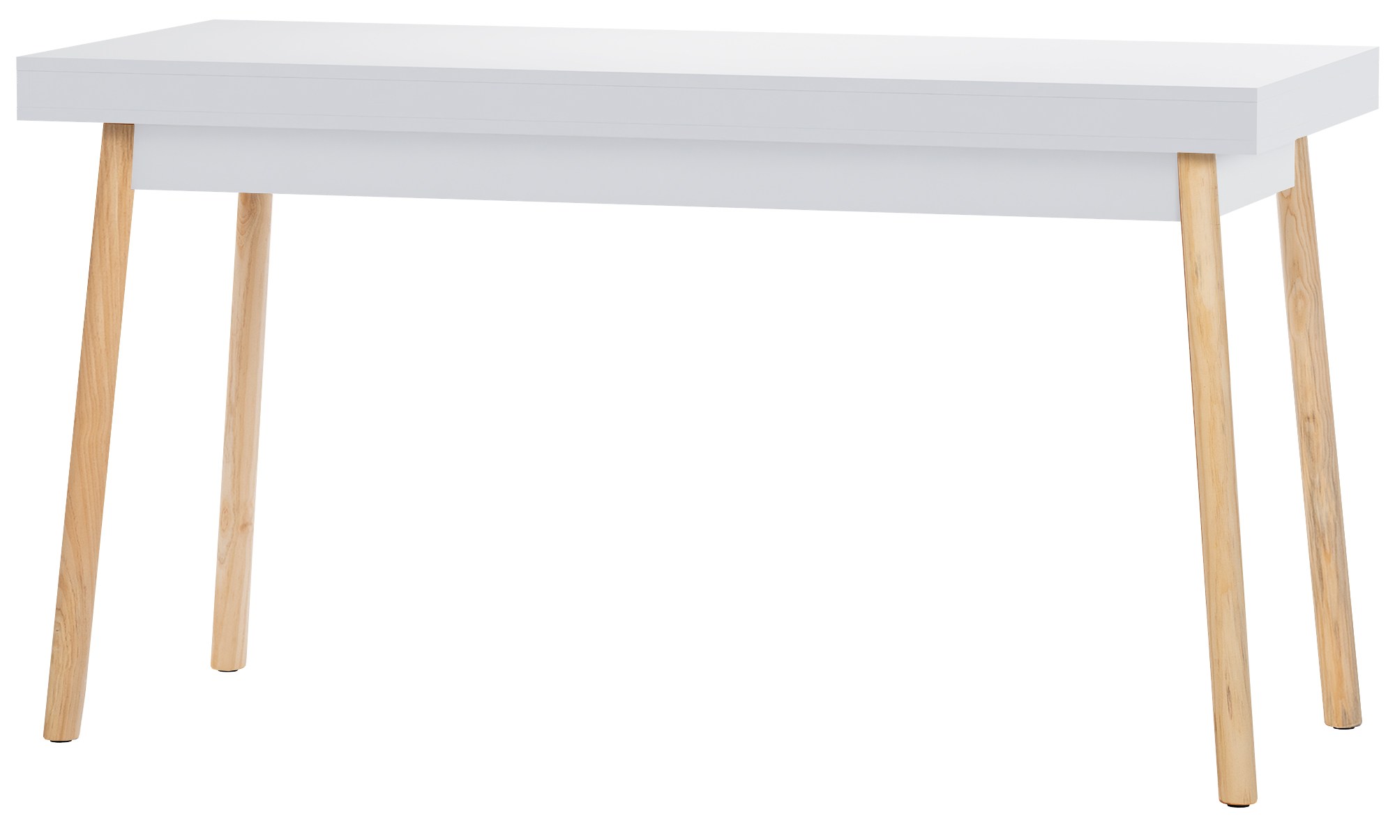 Schreibtisch Porto 140 cm V2, weiß