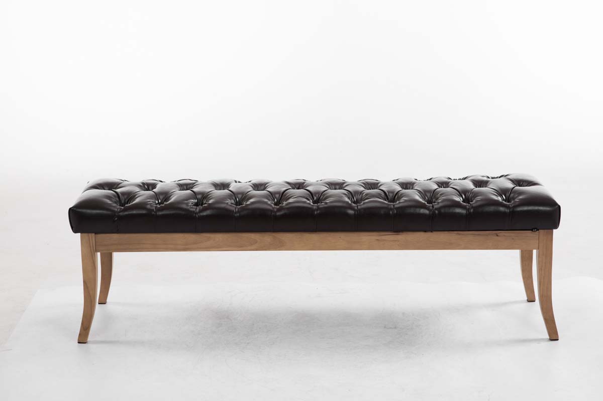 Sitzbank Ramses Kunstleder antik-hell 150, braun
