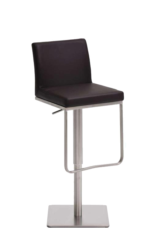 Barhocker Panama E Kunstleder, braun