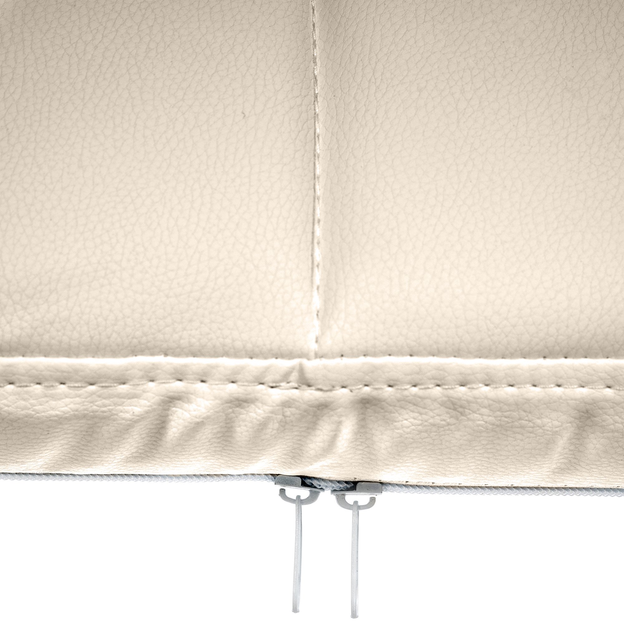 Besucherstuhl Canada B Kunstleder, creme