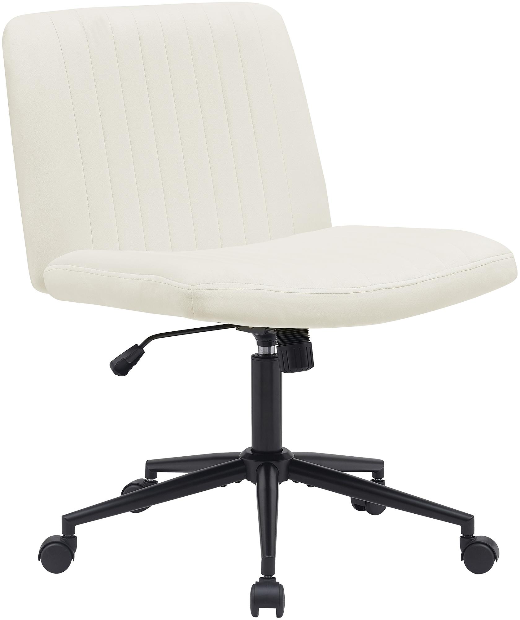 Bürostuhl Kingman Samt, creme