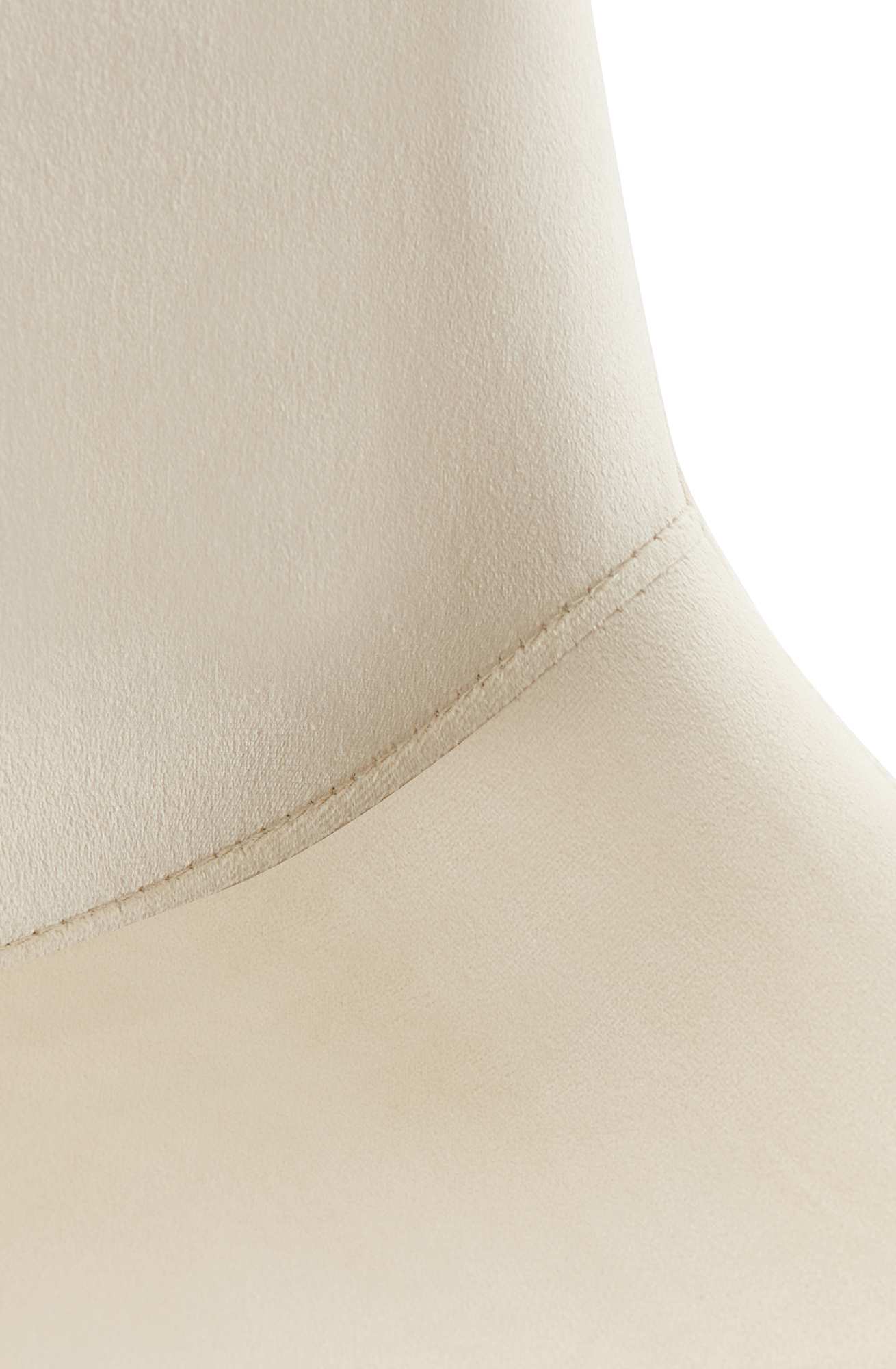 Esszimmerstuhl Lewes Samt, creme