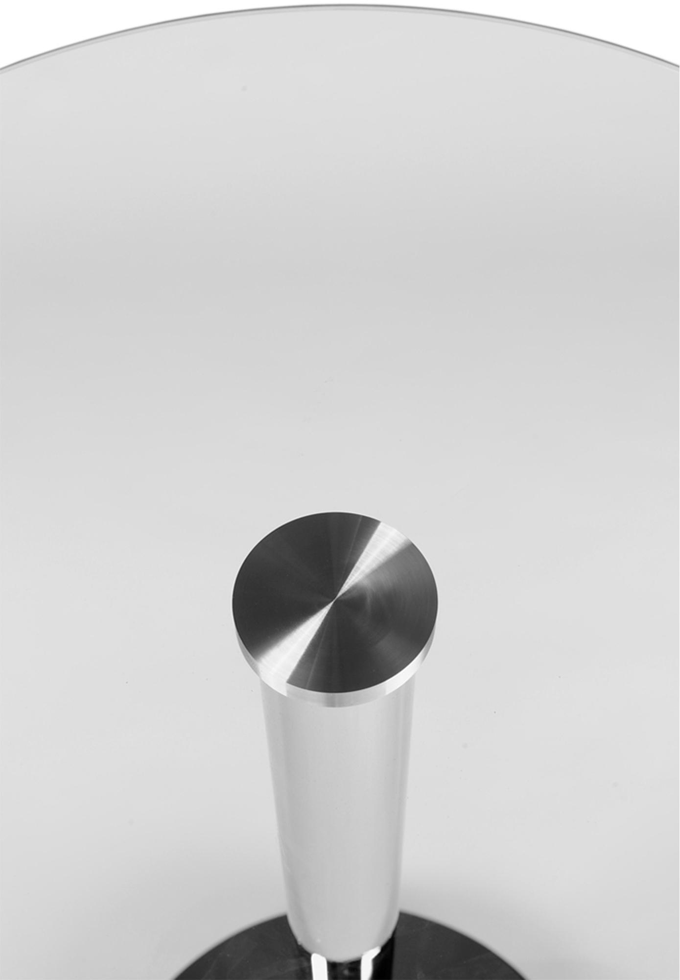 Glastisch rund 105 cm, klarglas