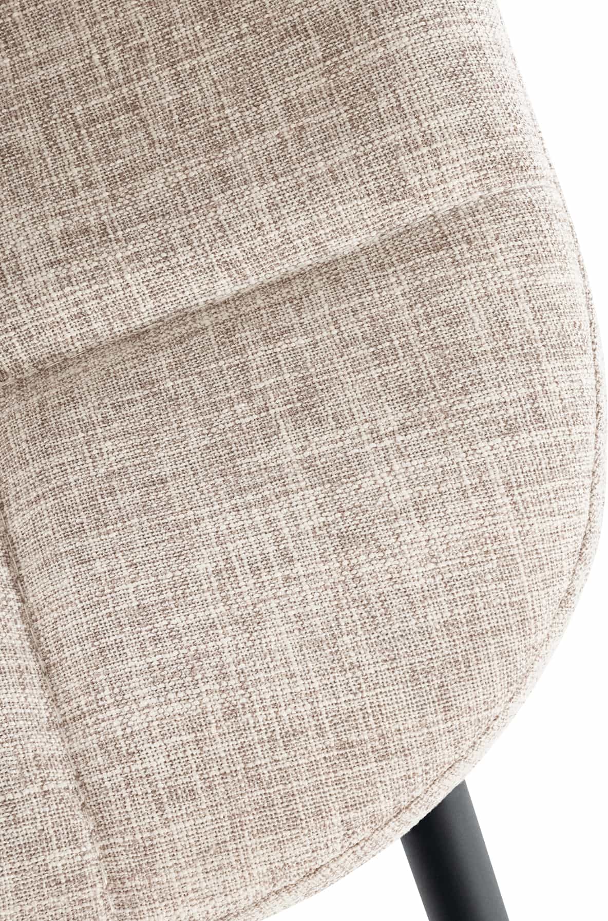 Stuhl Tom Stoff, creme