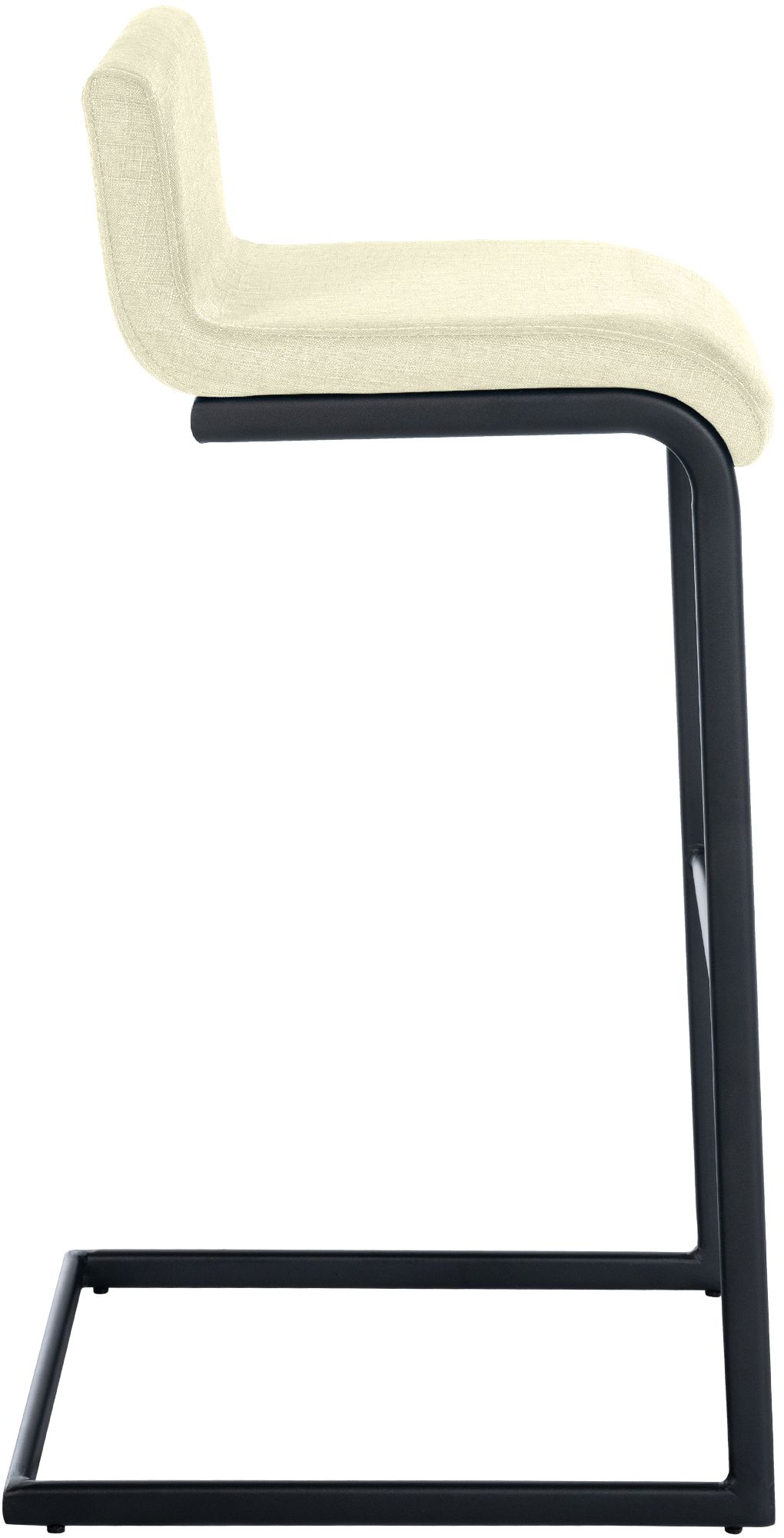 2er Set Barhocker Newport B Stoff, creme