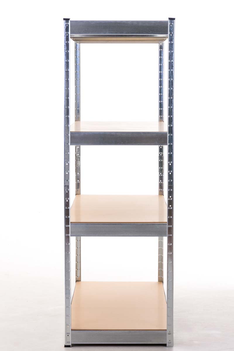 Lagerregal 160x60x180 cm, silber