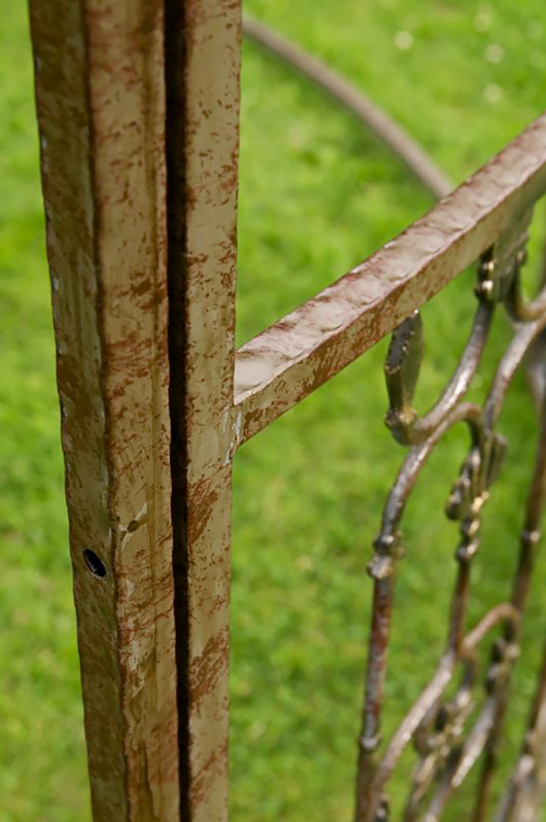 Luxus Pavillon Romantik rund 350 cm, bronze