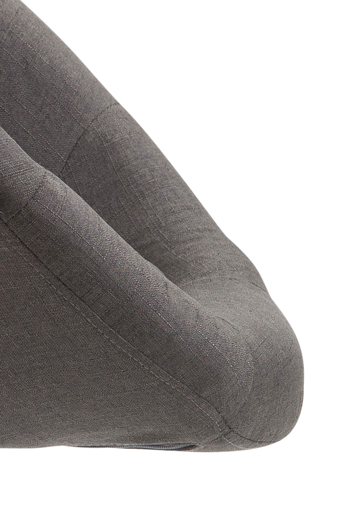Barhocker London V2 Stoff chrom, dunkelgrau